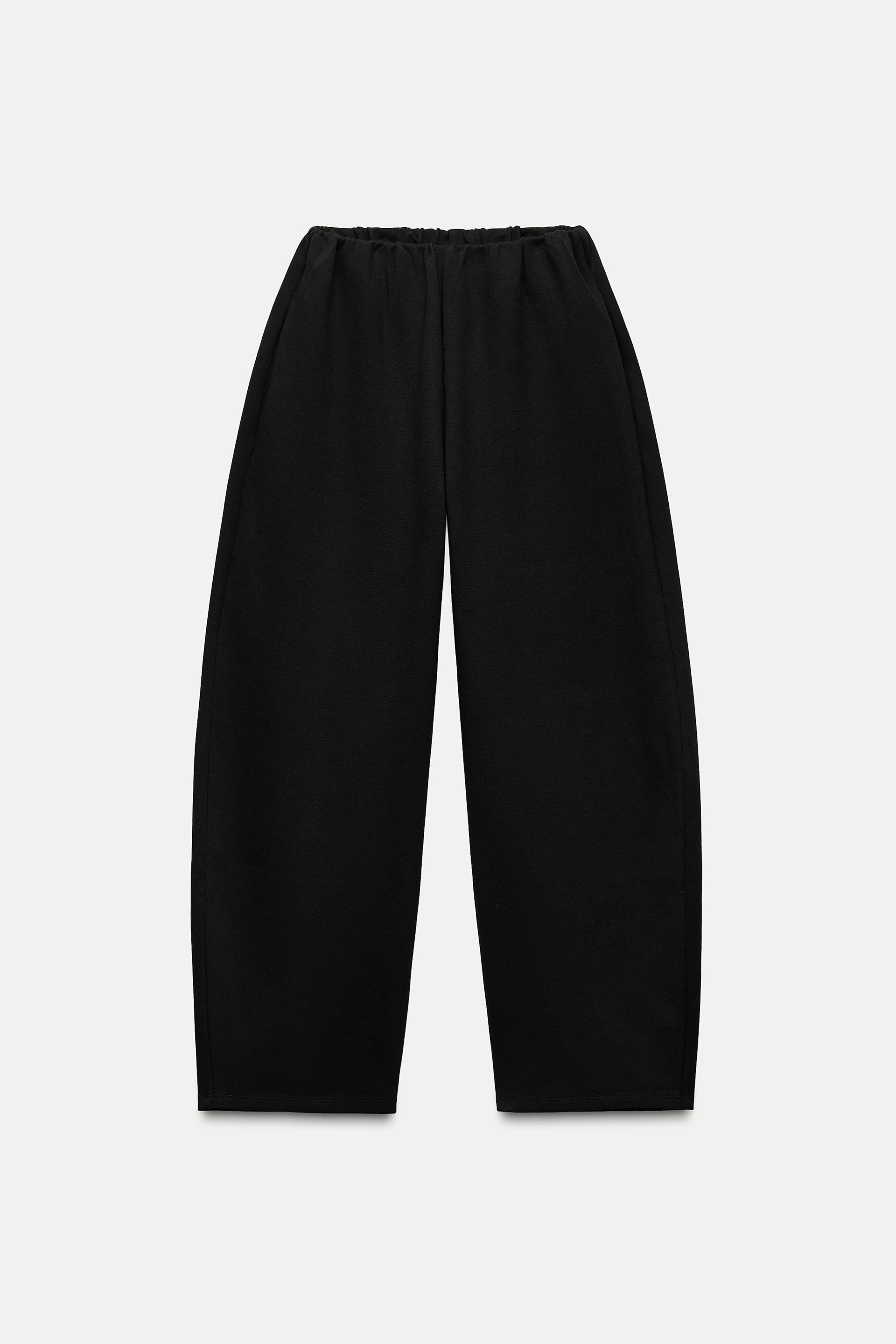 INTERLOCK BALLOON PANTS by ZARA