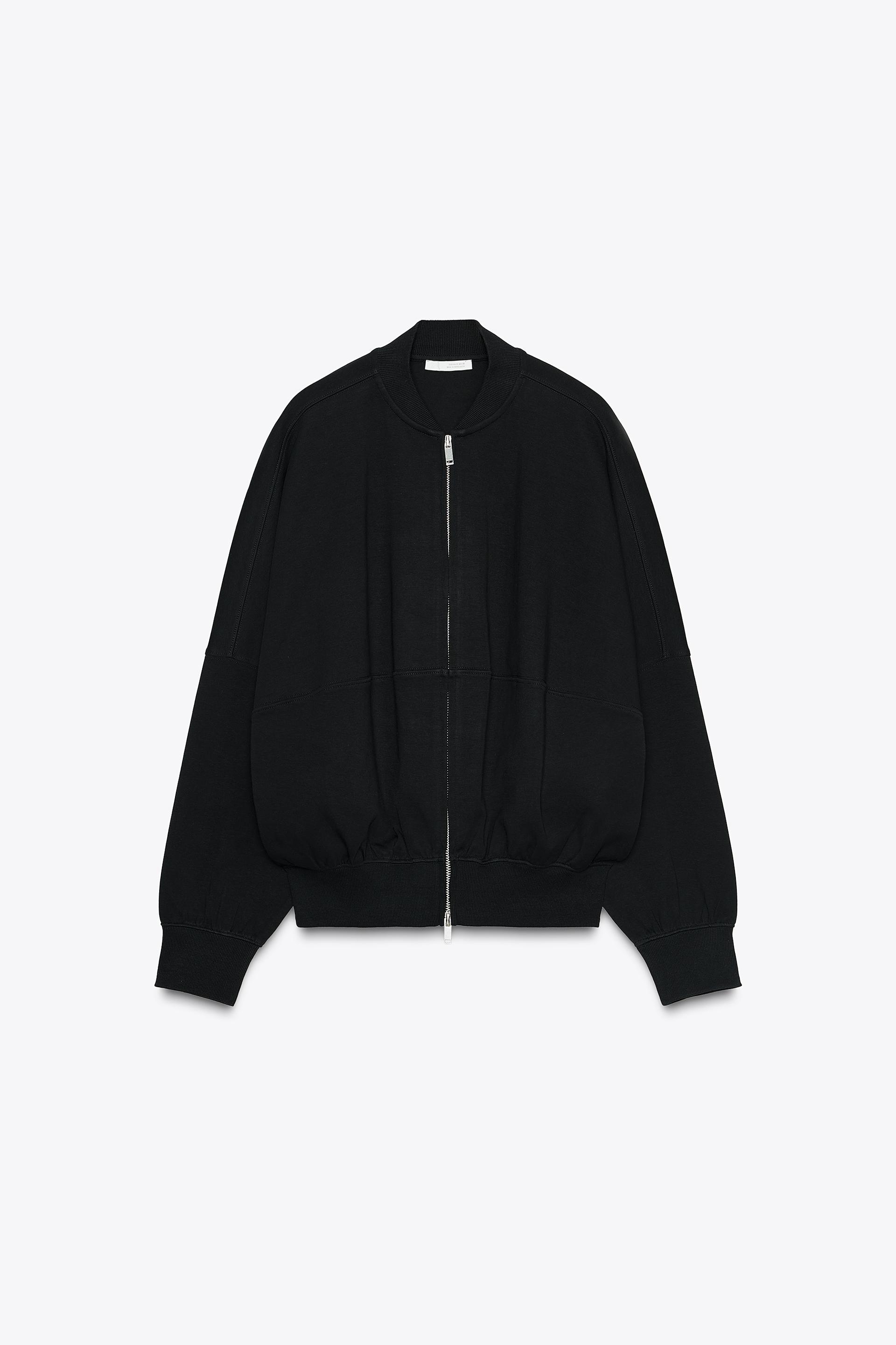 INTERLOCK BOMBER JACKET by ZARA