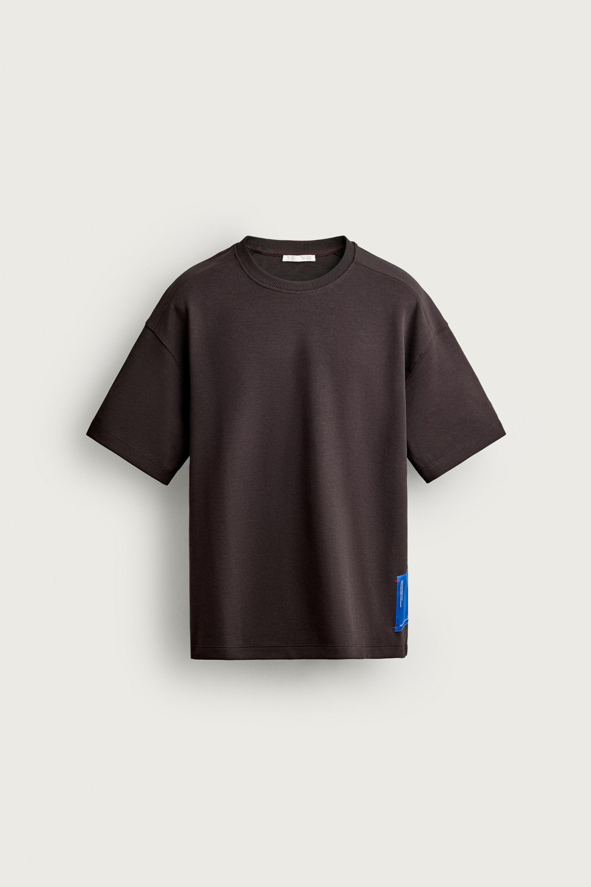 INTERLOCK PATCH SWEAT-SHIRT by ZARA