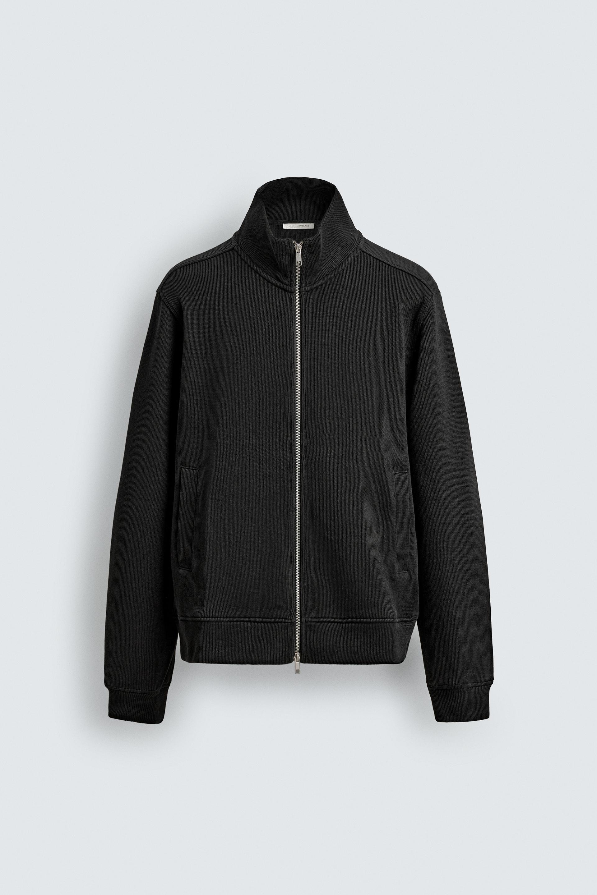 INTERLOCK RIBBED JACKET by ZARA