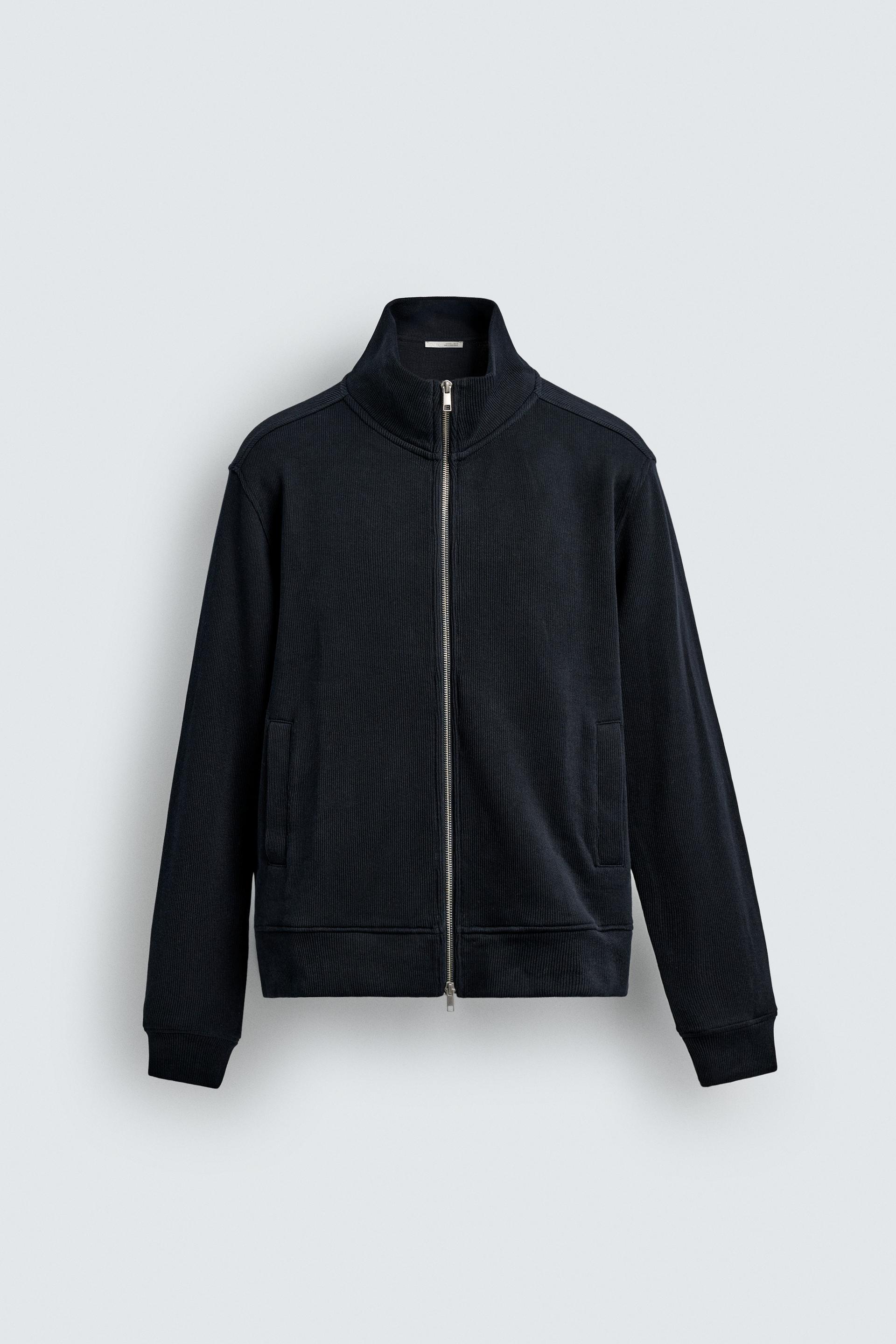 INTERLOCK RIBBED JACKET by ZARA