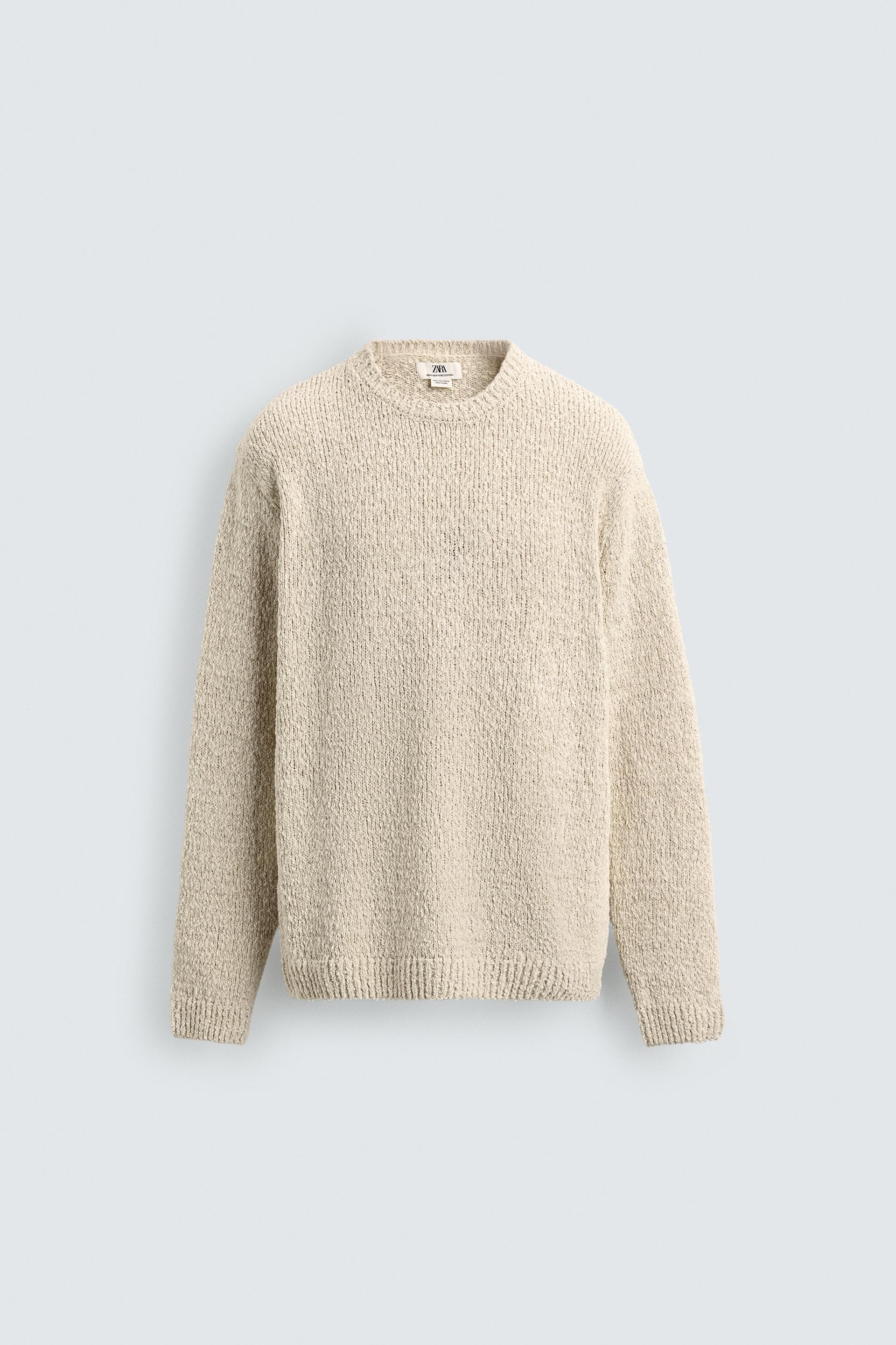 IRREGULAR TEXTURED JUMPER by ZARA