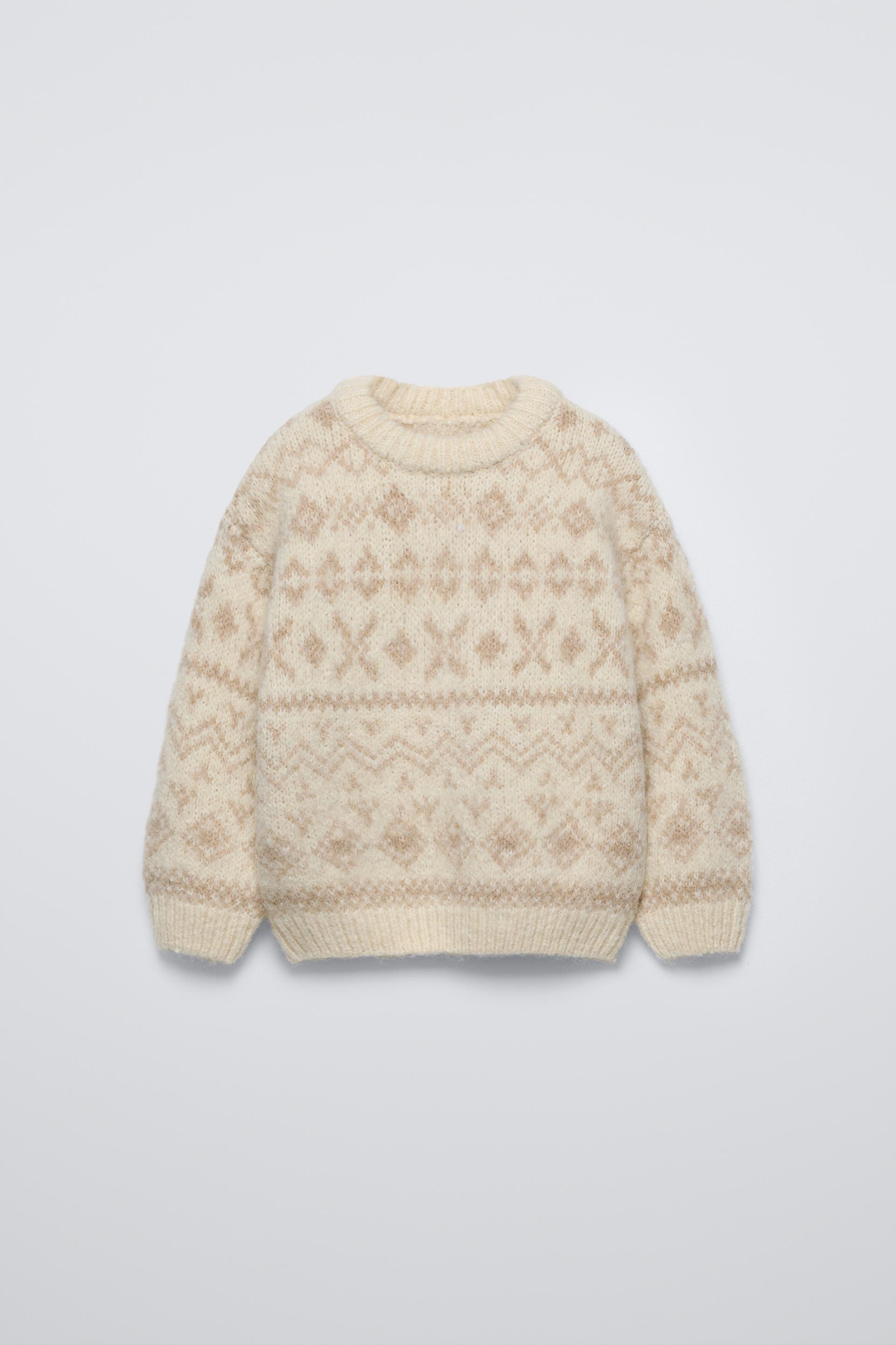 JACQUARD KNIT SWEATER SKI COLLECTION by ZARA