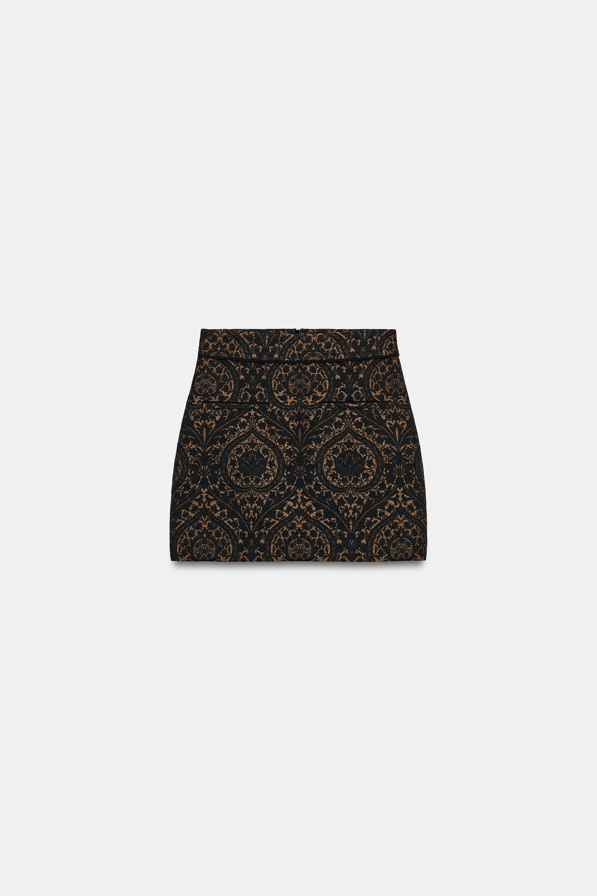 JACQUARD ZW COLLECTION SKIRT by ZARA