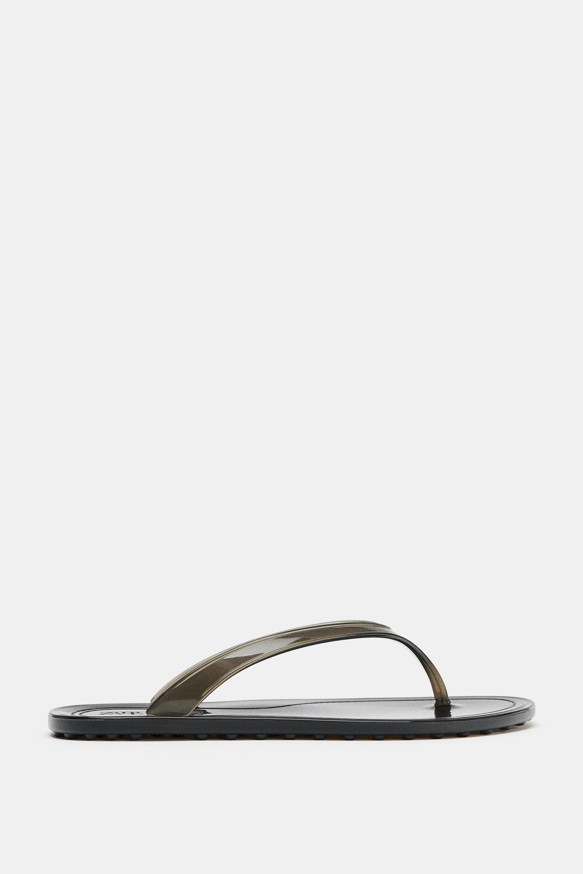 JELLY THONG SANDALS by ZARA