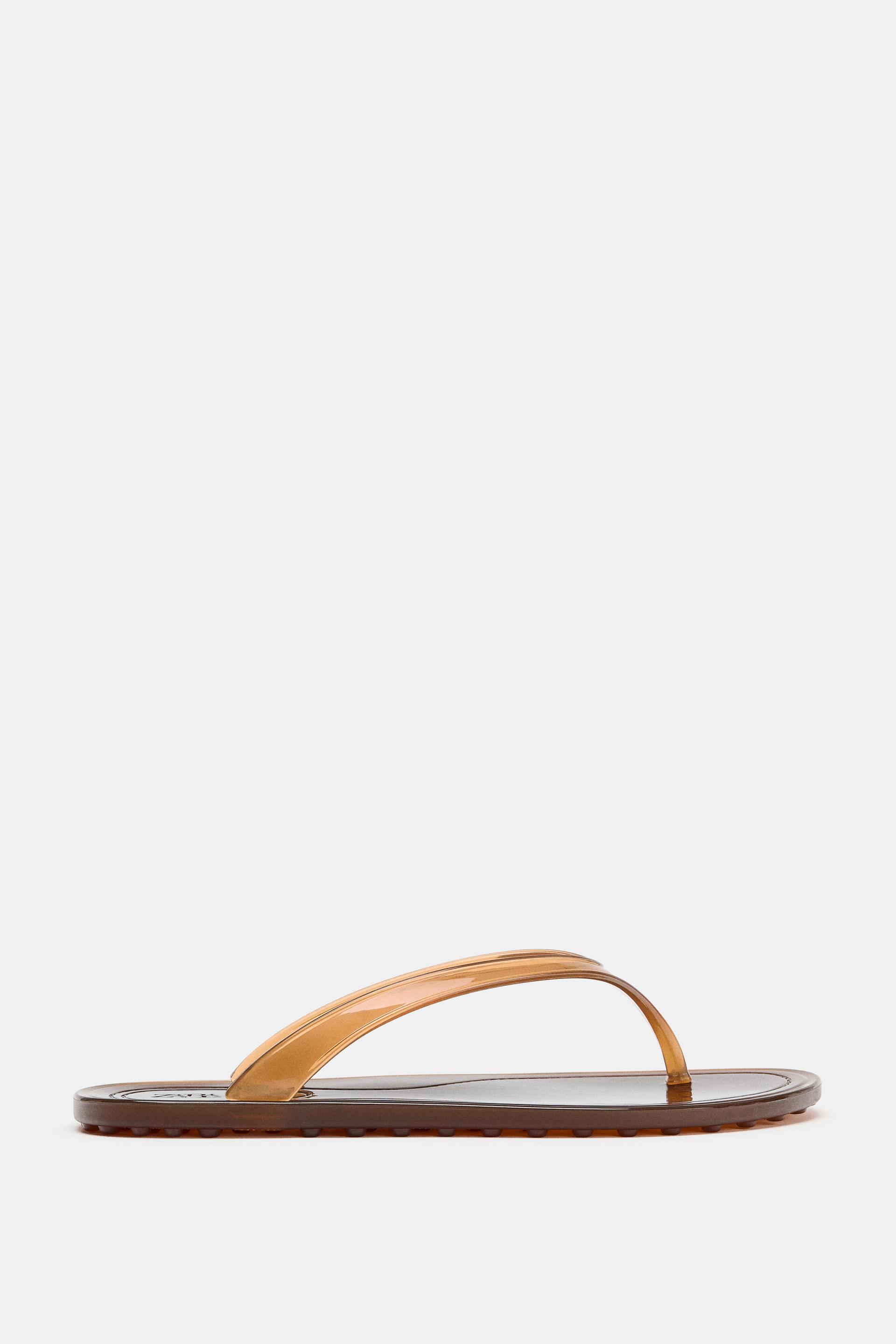 JELLY THONG SANDALS by ZARA
