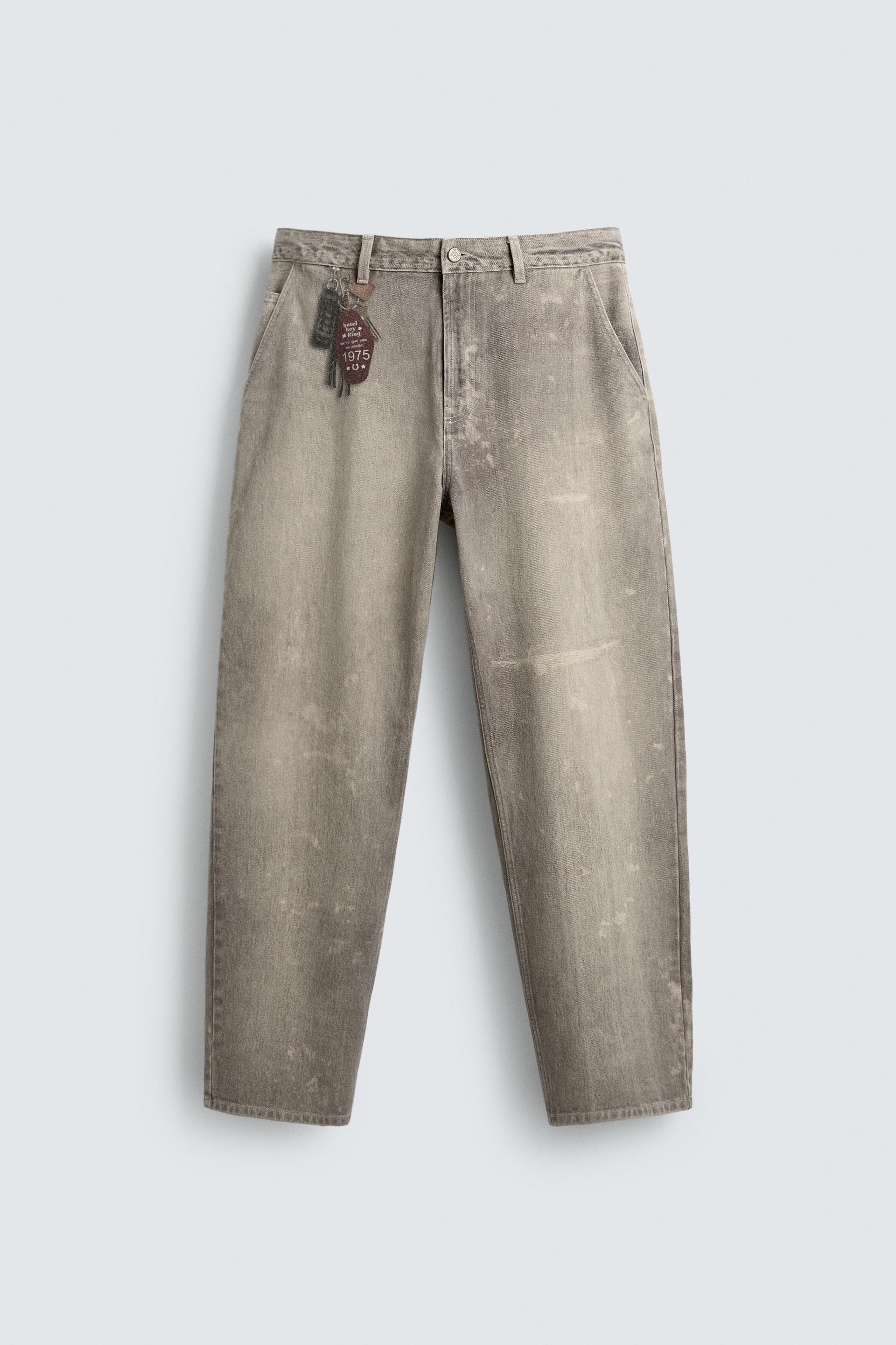 KEYCHAIN PRINT PANTS by ZARA