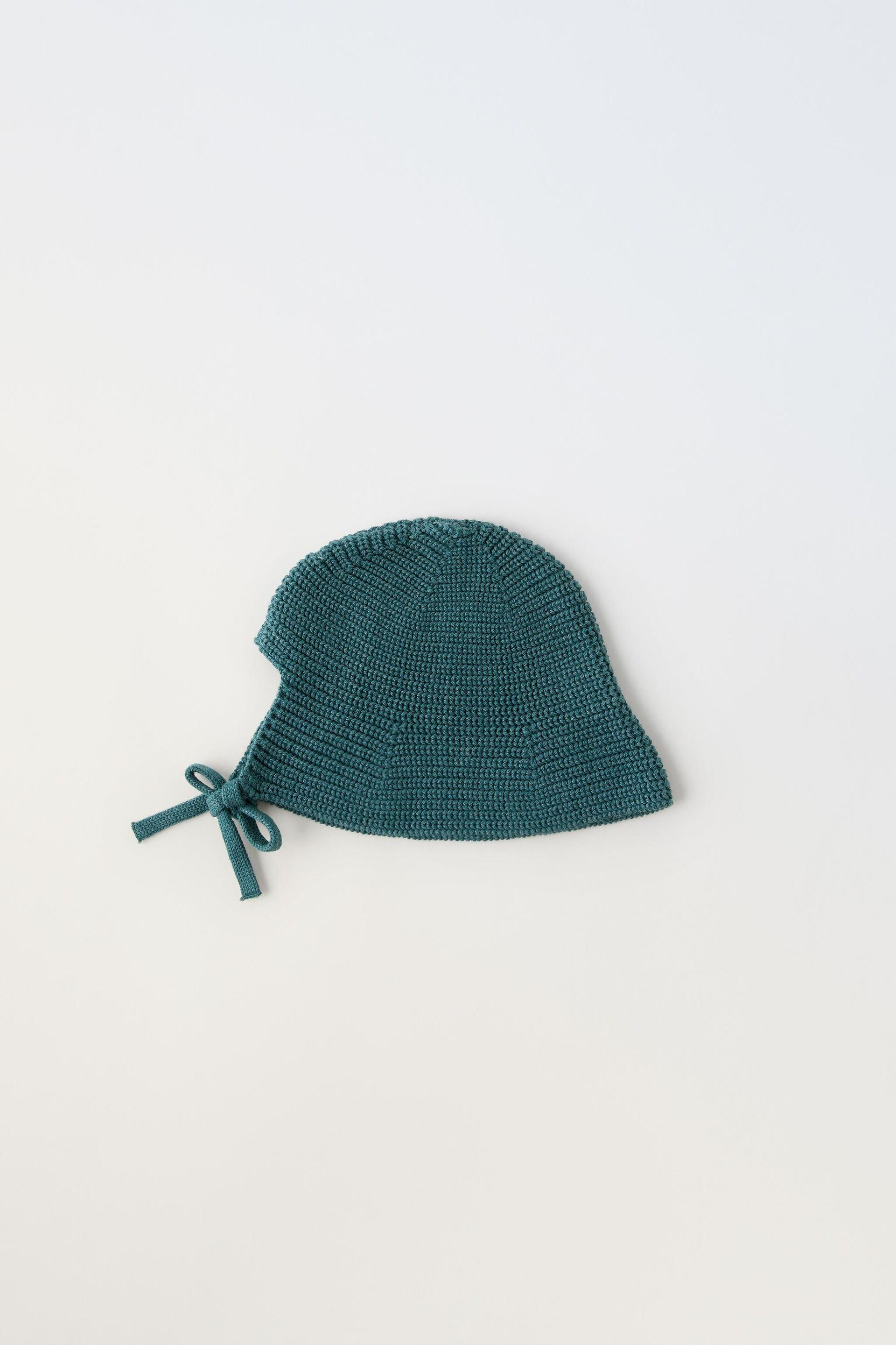 KNIT BONNET by ZARA