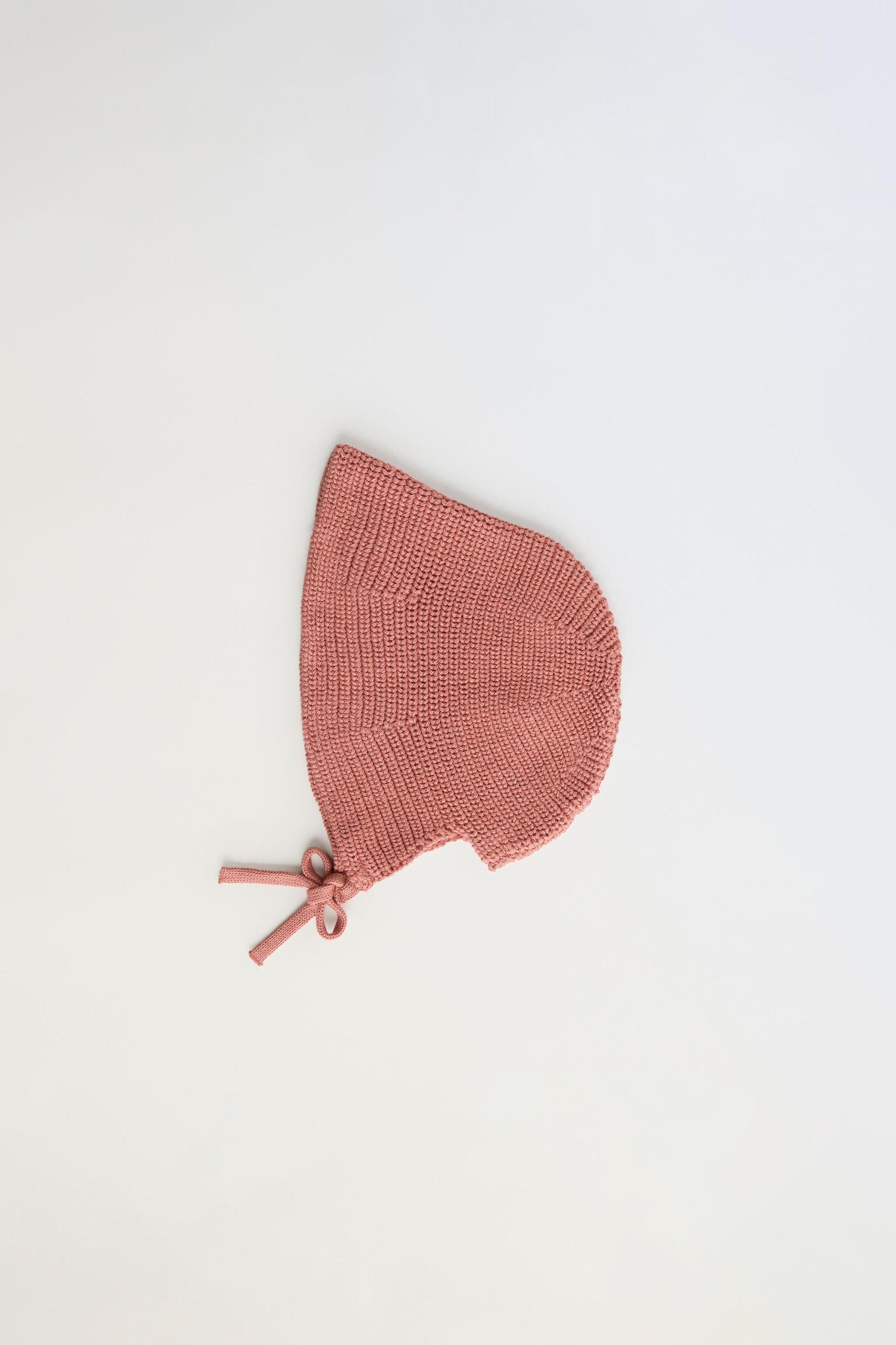 KNIT BONNET by ZARA