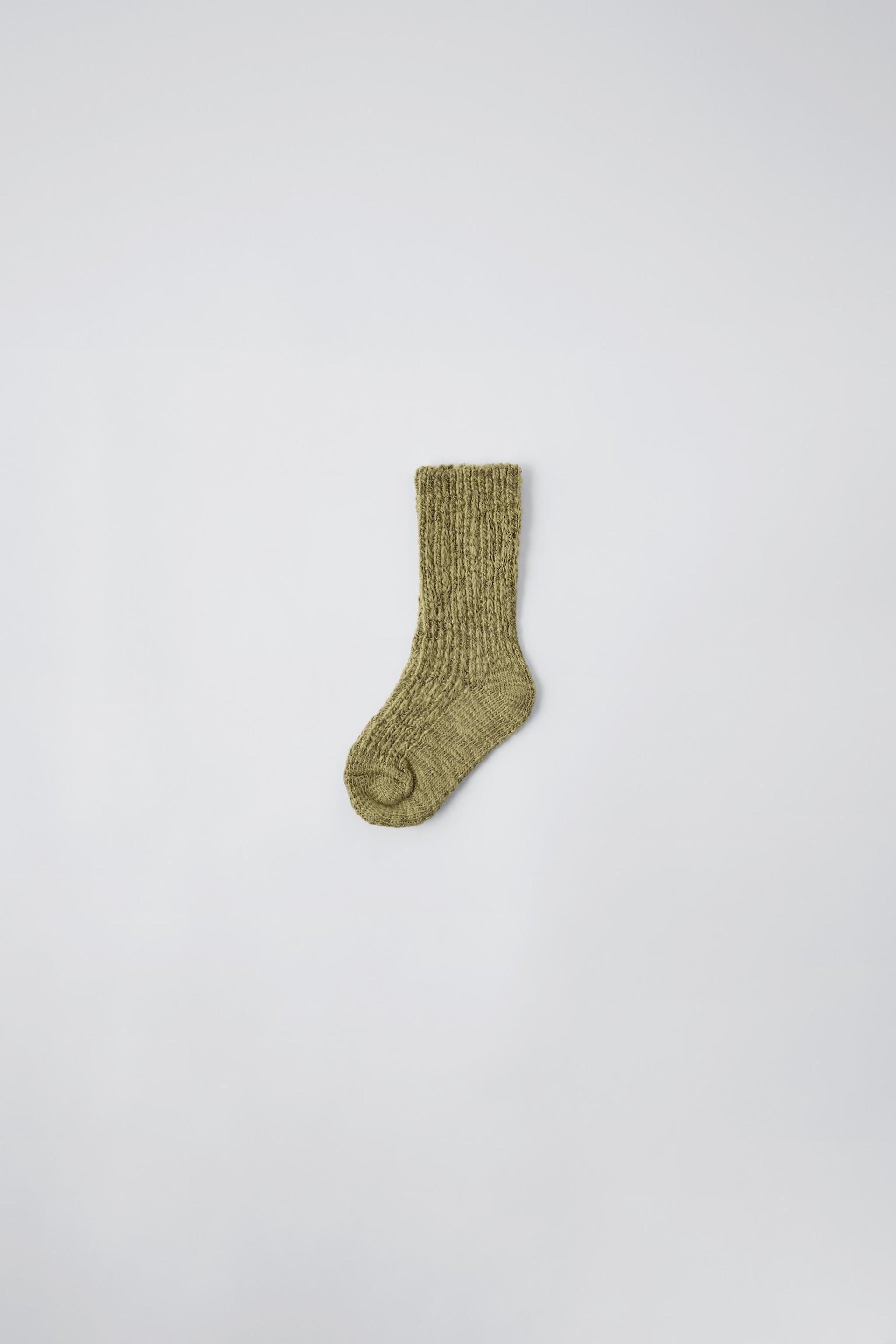 KNIT KNEE SOCKS by ZARA