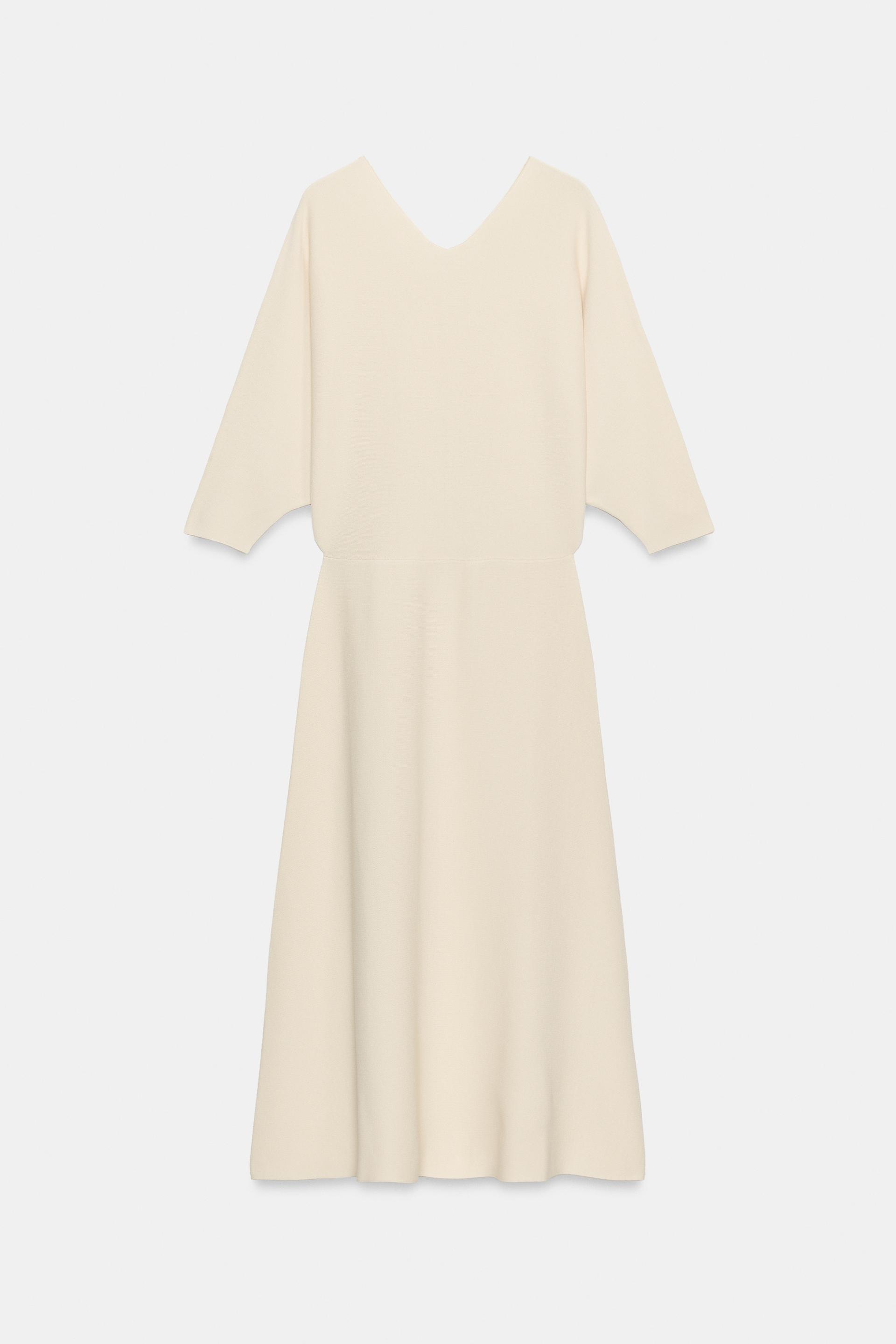 KNIT MIDI DRESS by ZARA