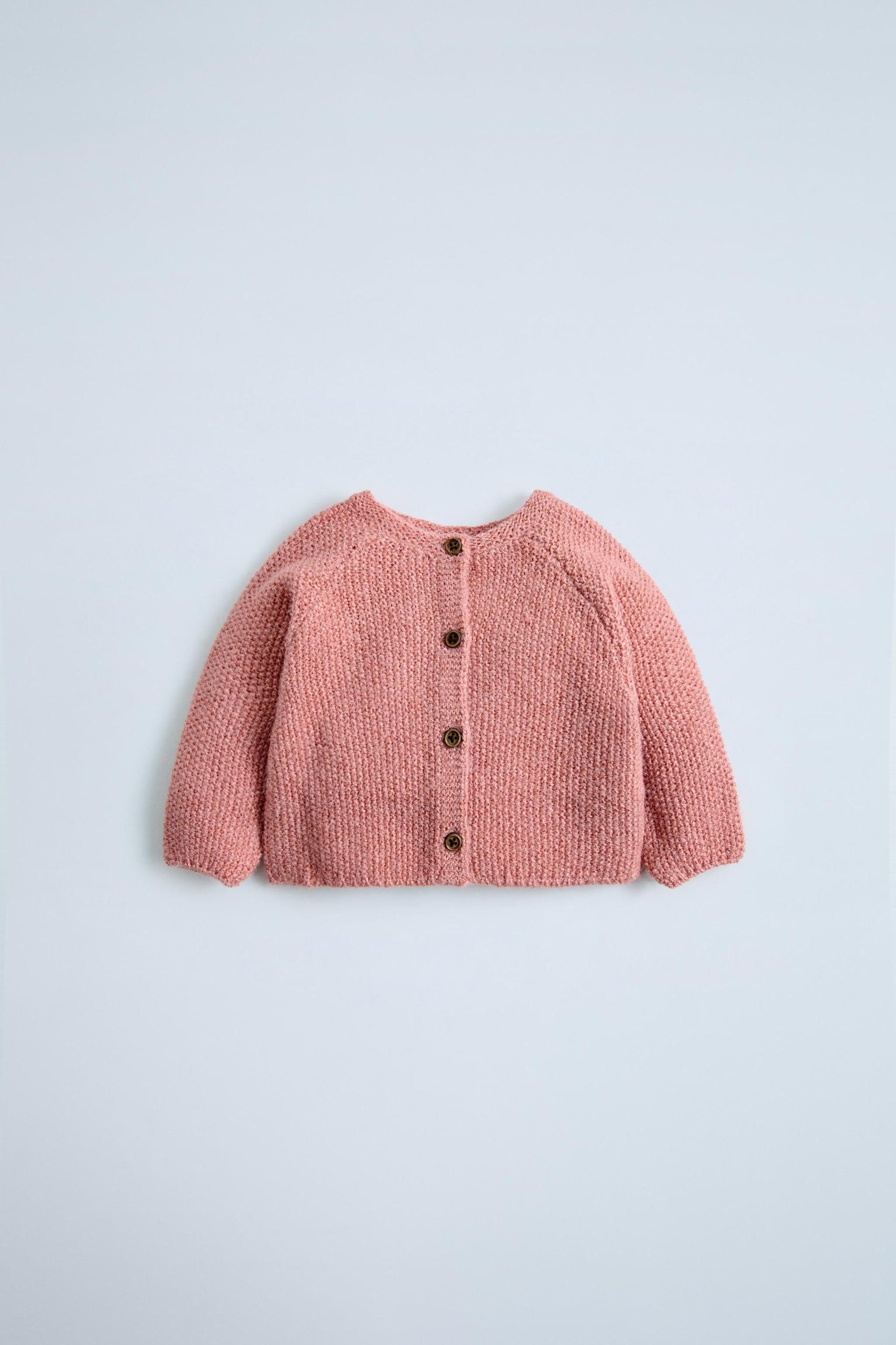 KNIT MOSS STITCH 2 IN 1 CARDIGAN by ZARA