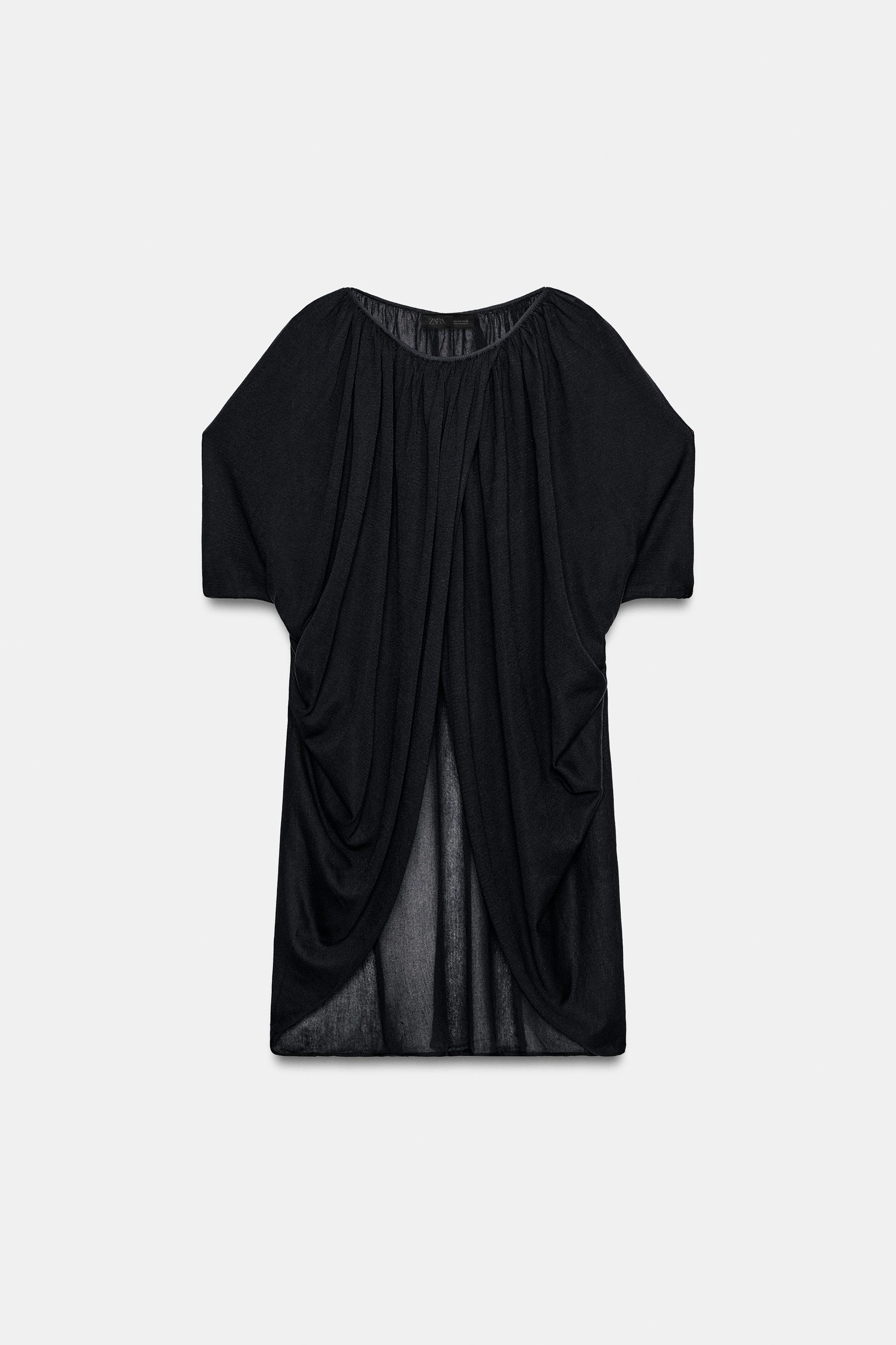 KNIT TUNIC TOP by ZARA