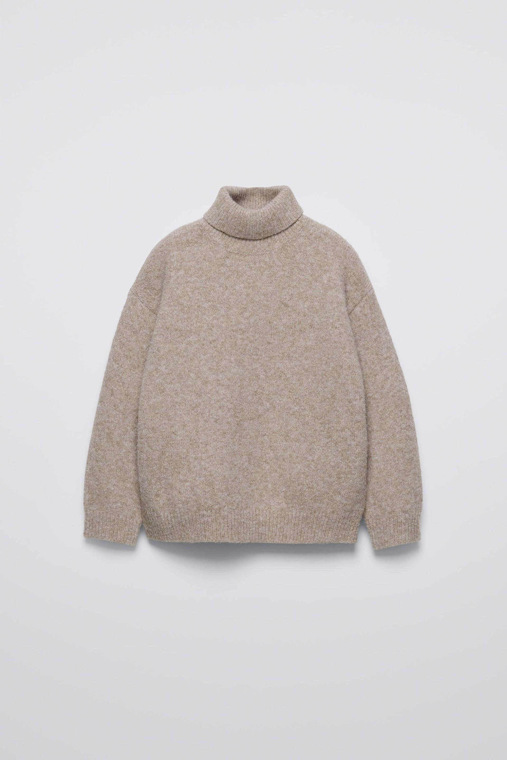 KNIT TURTLENECK SWEATER by ZARA