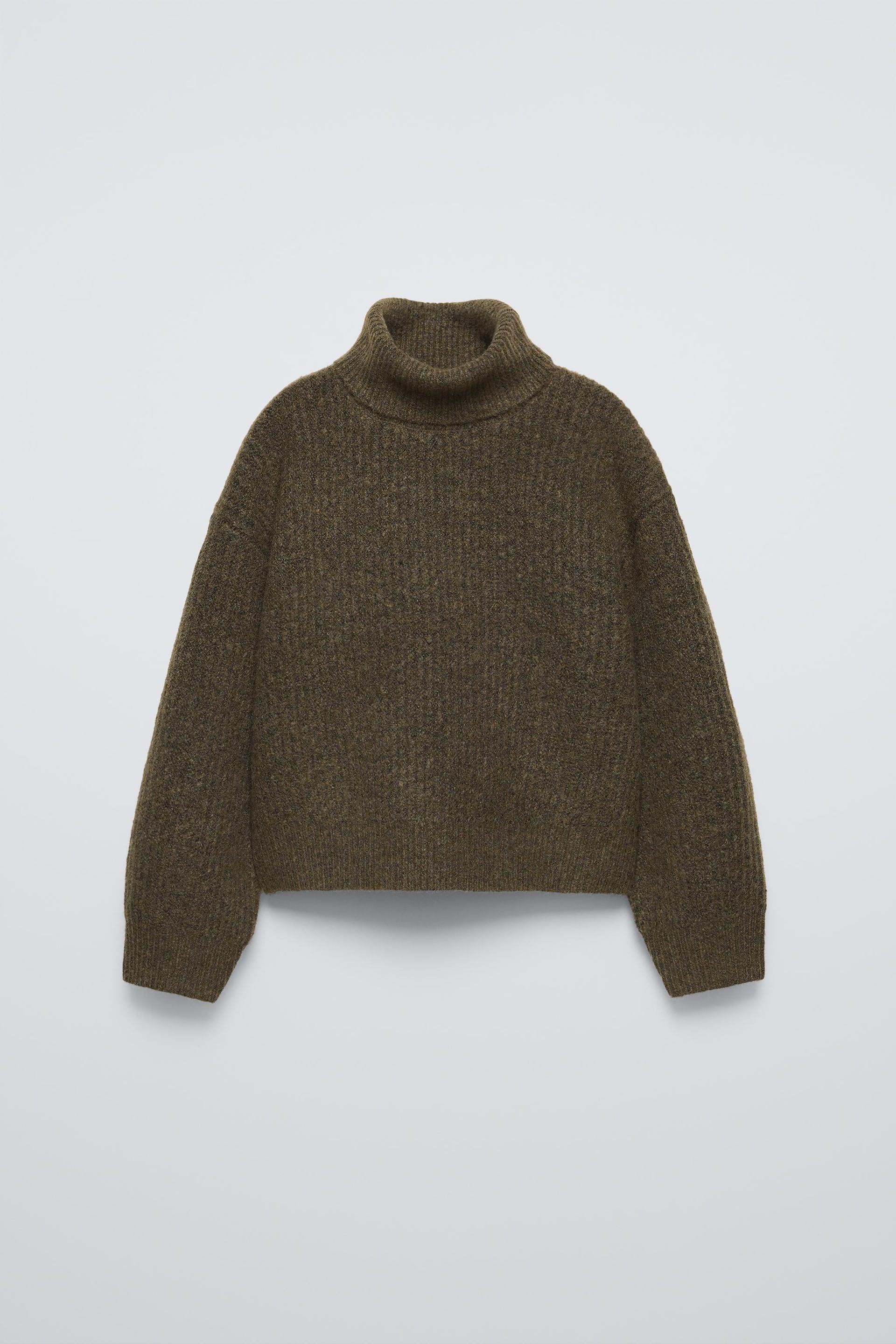 KNIT TURTLENECK SWEATER by ZARA