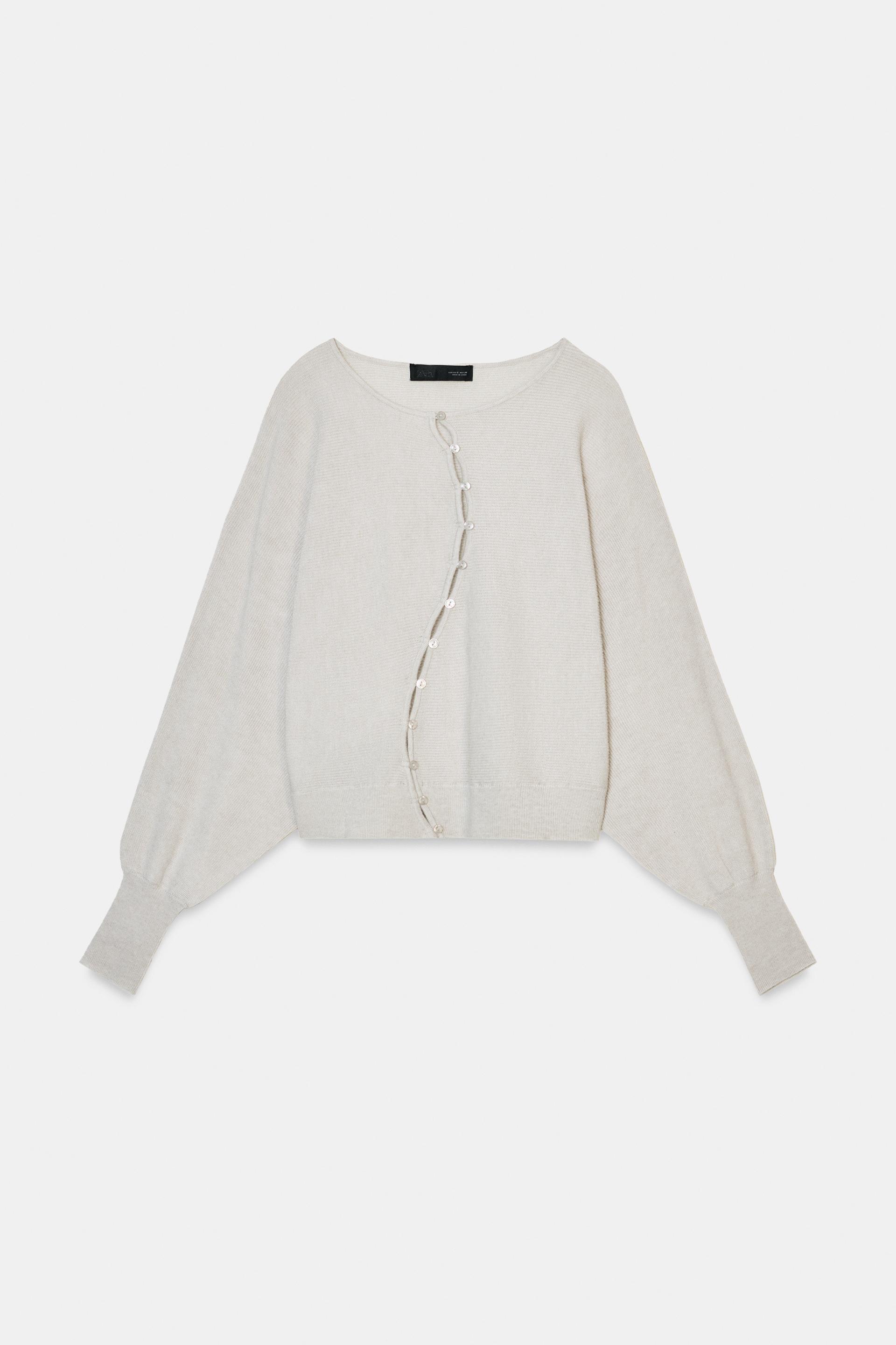 KNIT WRAP JACKET by ZARA