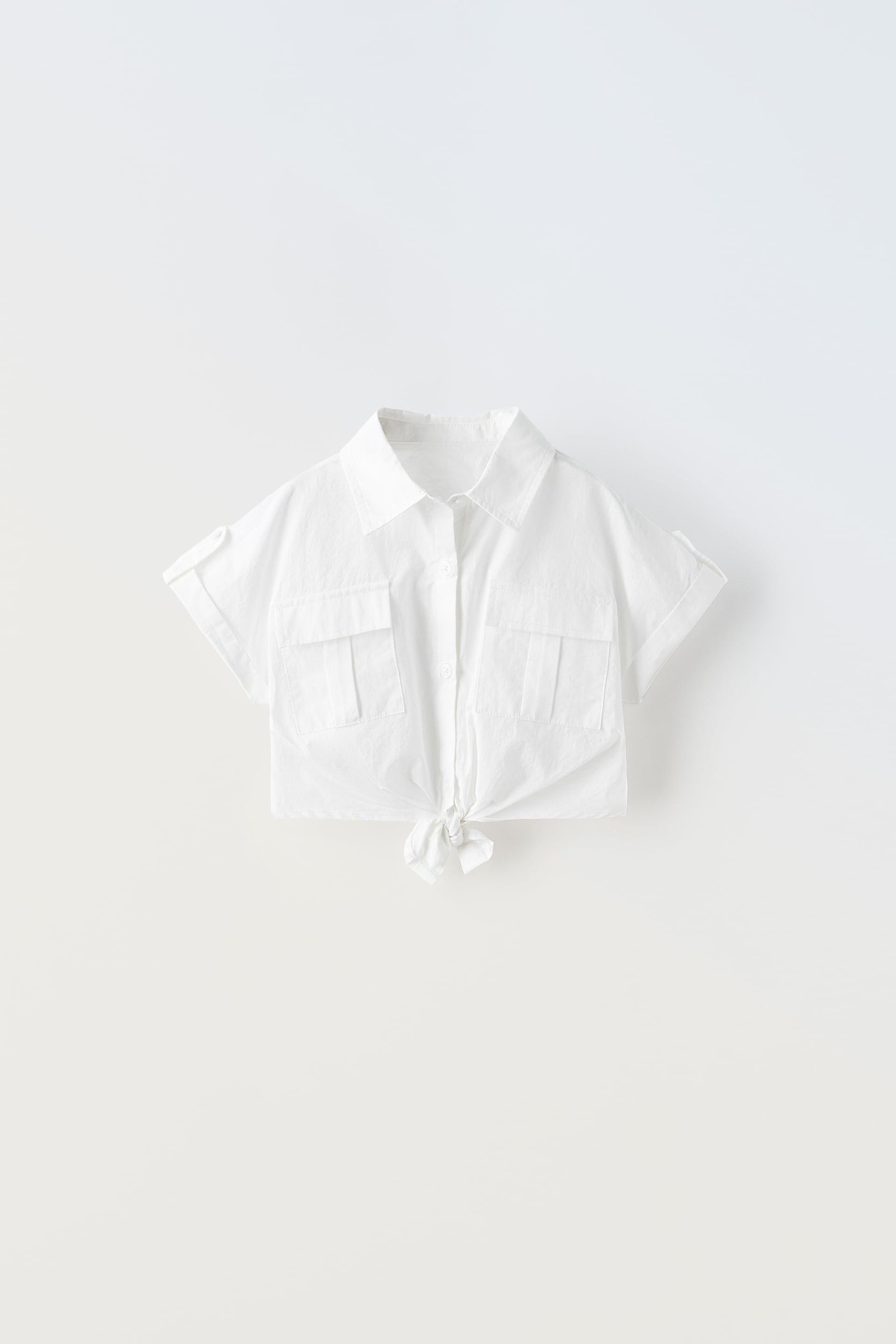 KNOTTED SHIRT by ZARA