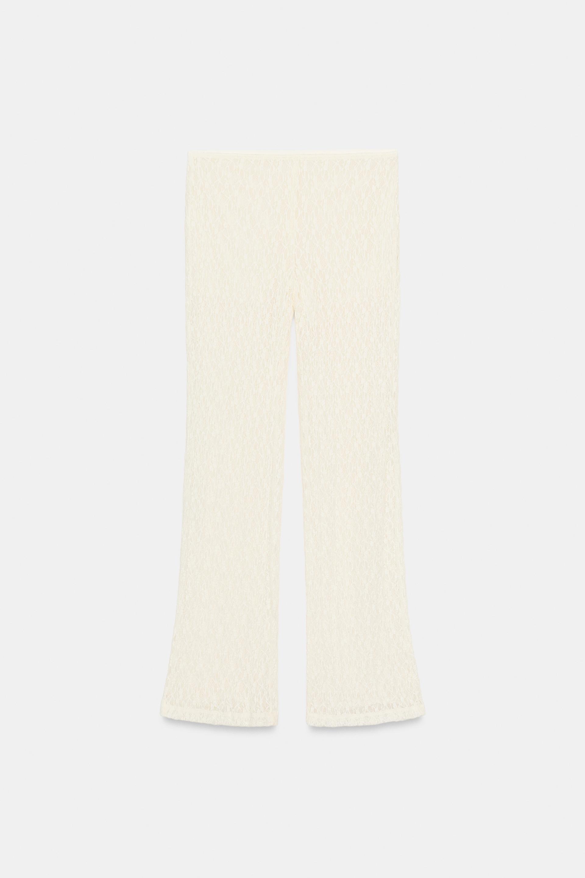 LACE PANTS by ZARA