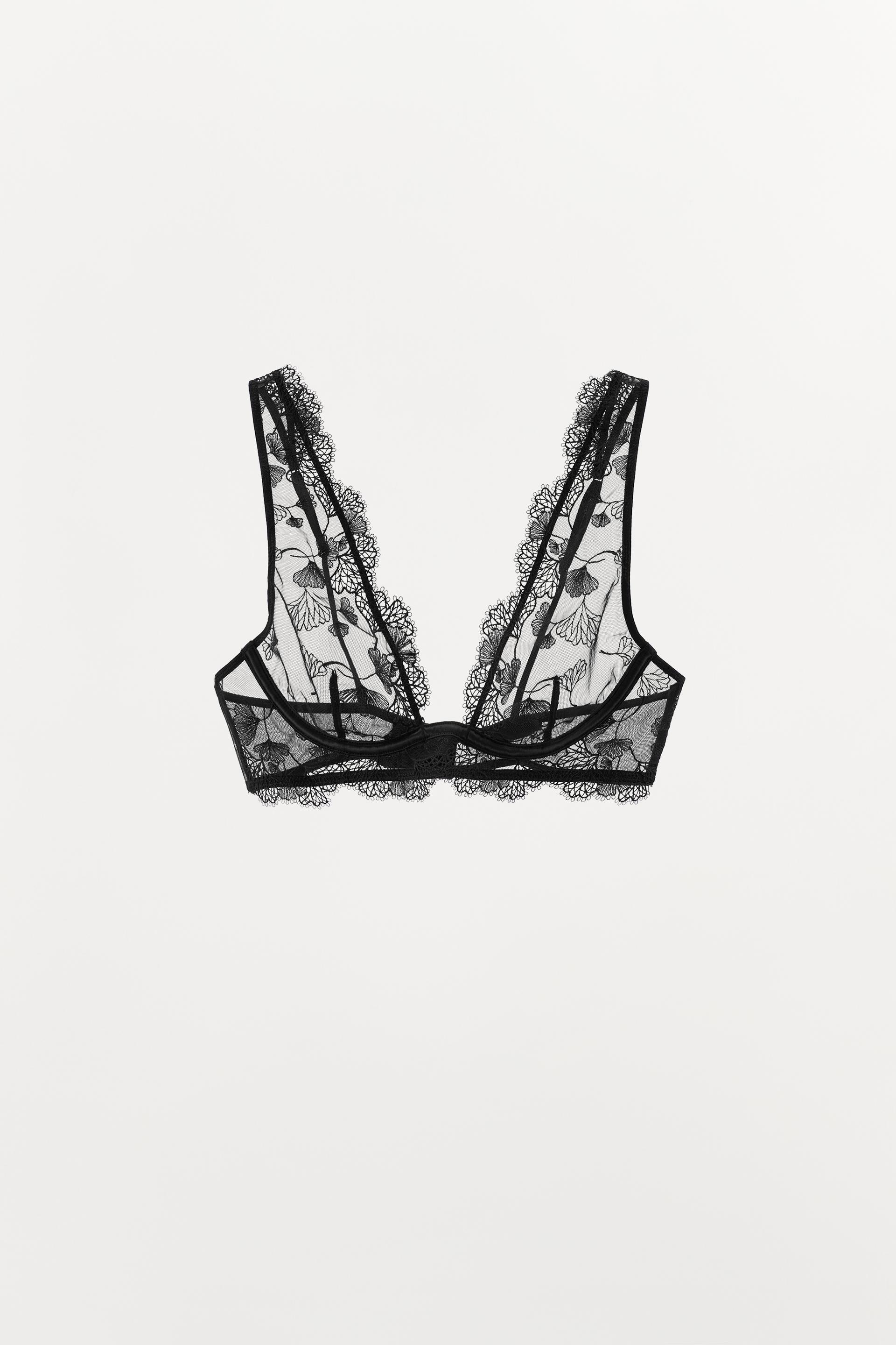LACE UNDERWIRE BRA by ZARA