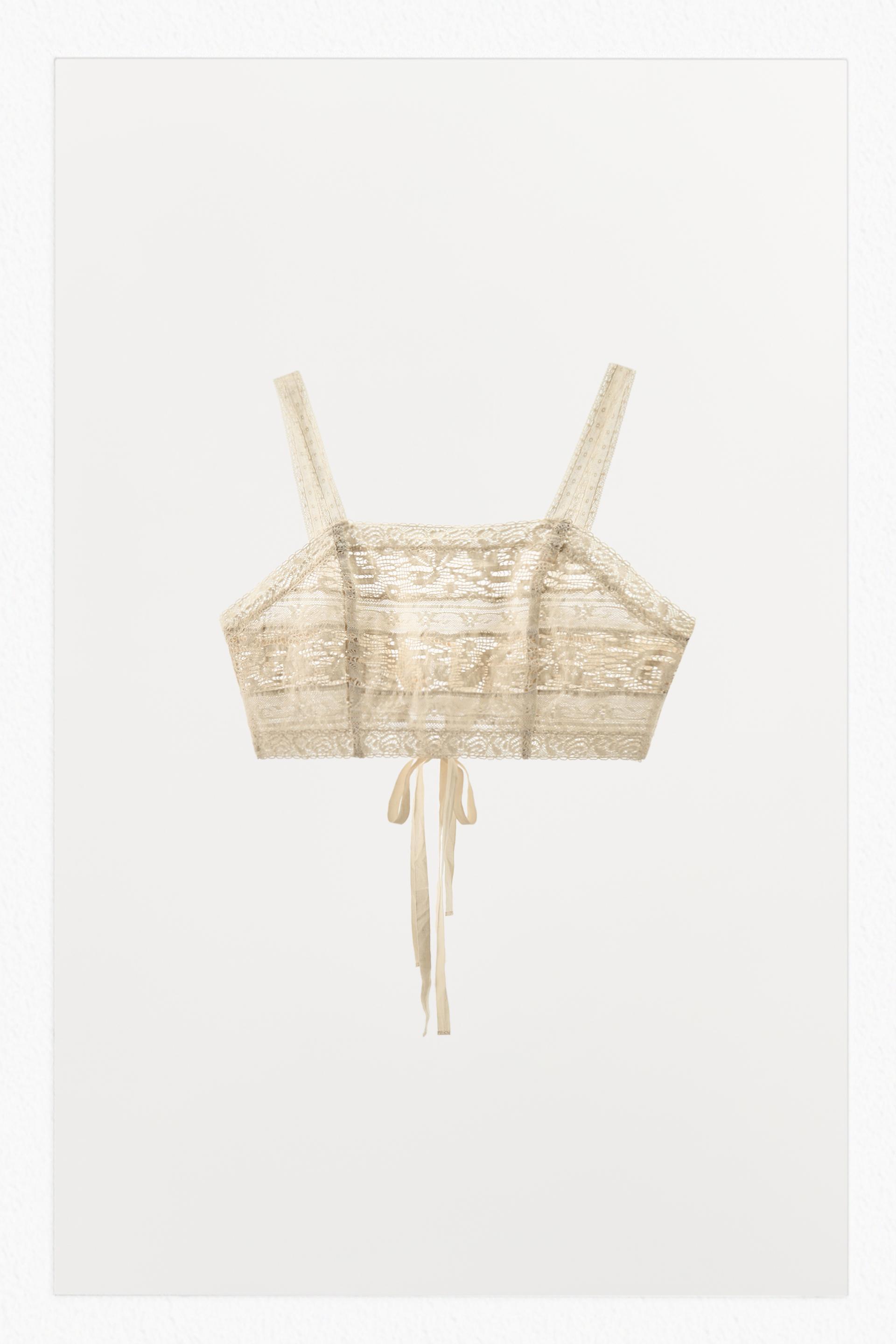 LACE-UP BACK TOP by ZARA