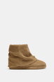 LEATHER ANKLE BOOTS WITH LAYERED DETAIL by ZARA LEATHER ANKLE BOOTS WITH LAYERED DETAIL by ZARA