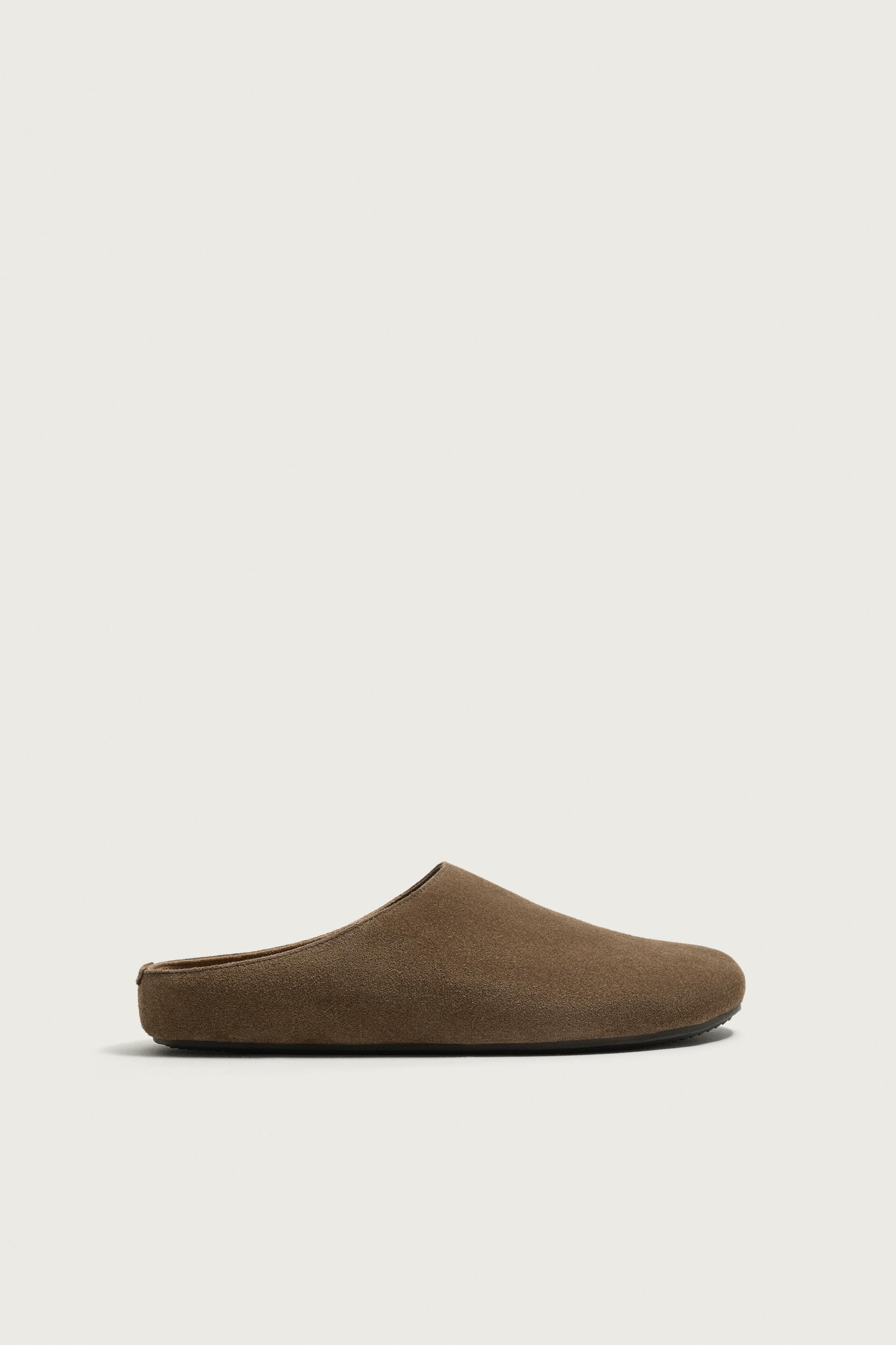 LEATHER CLOG by ZARA