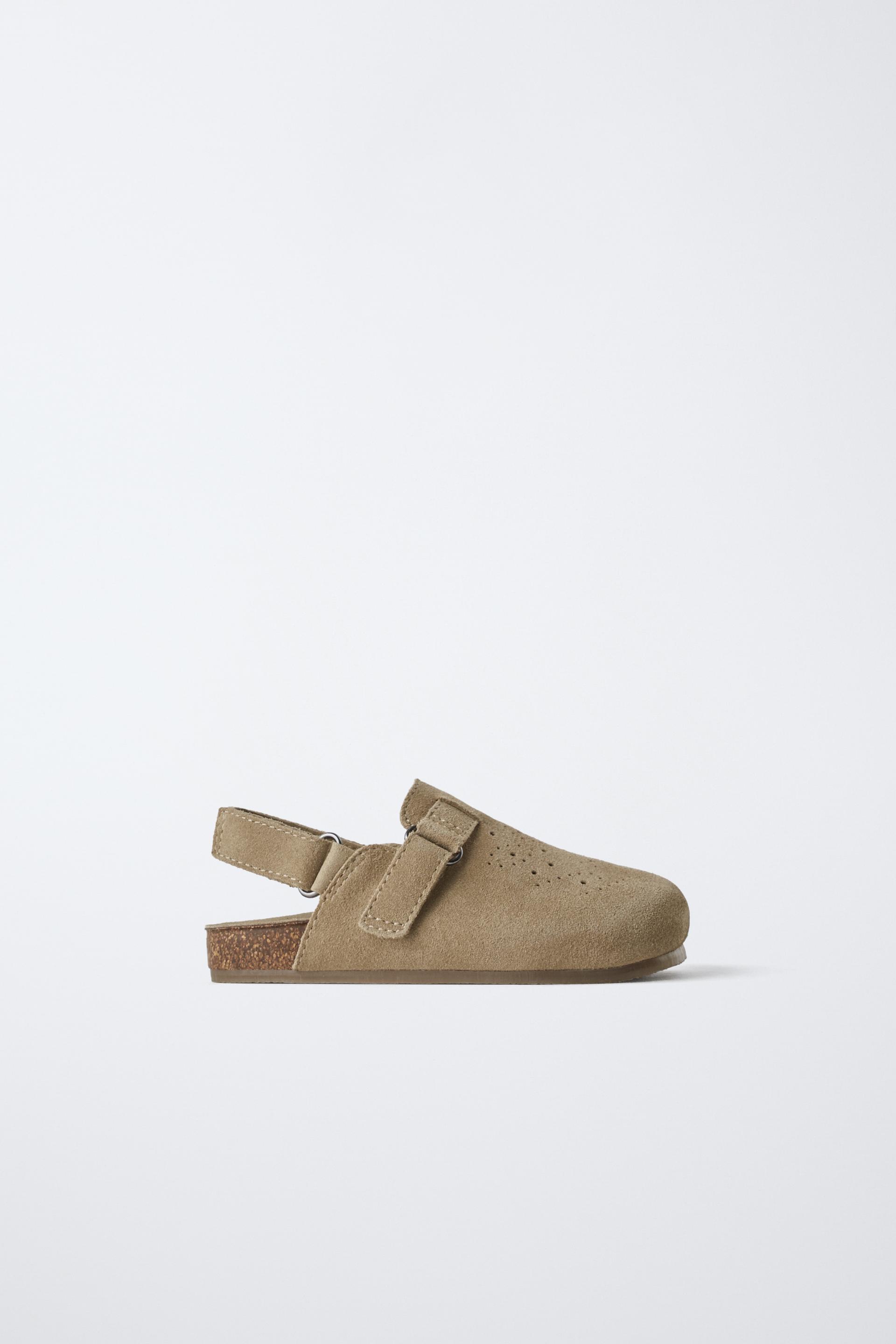 LEATHER CLOGS by ZARA