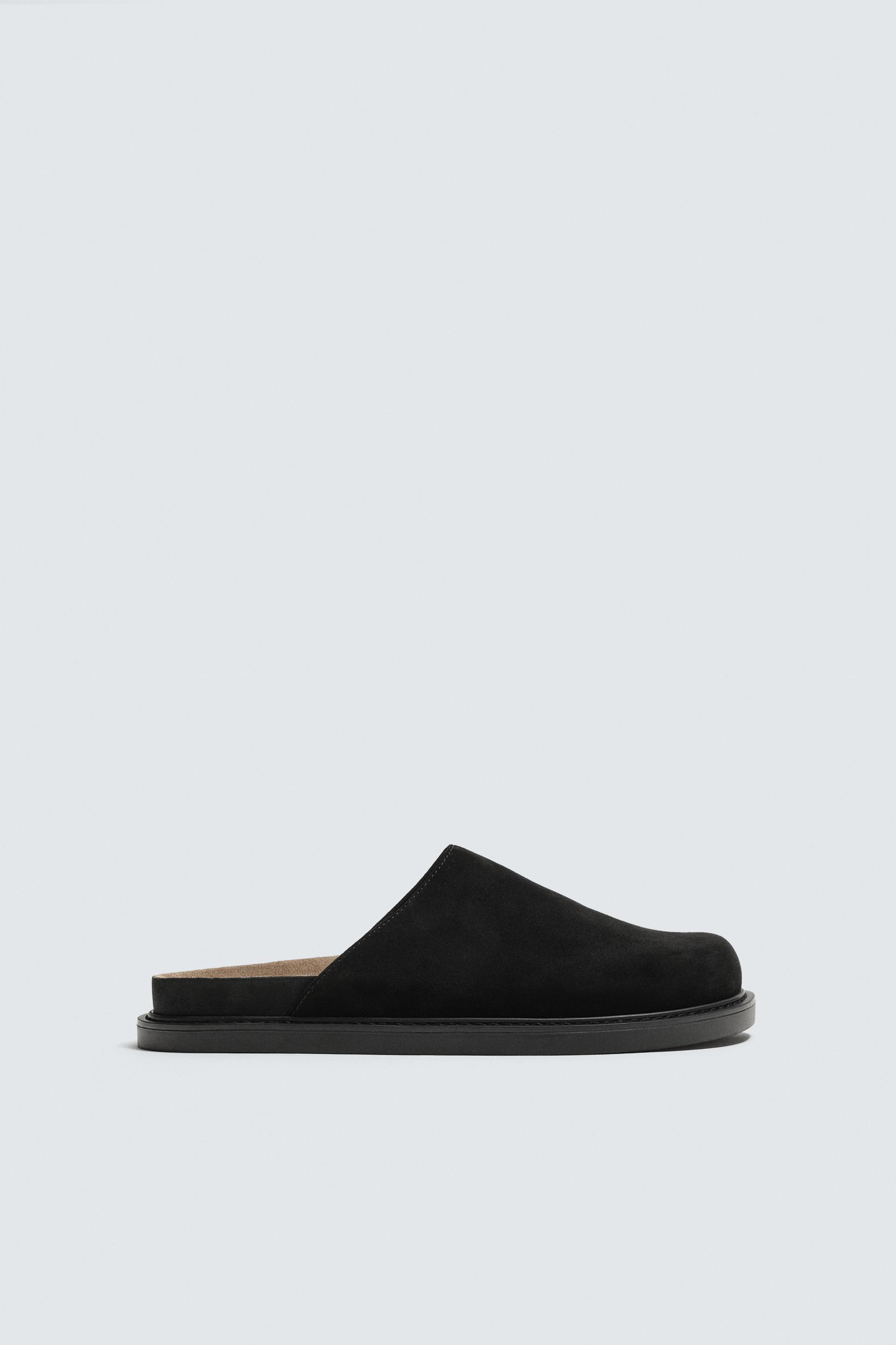 LEATHER CLOGS by ZARA