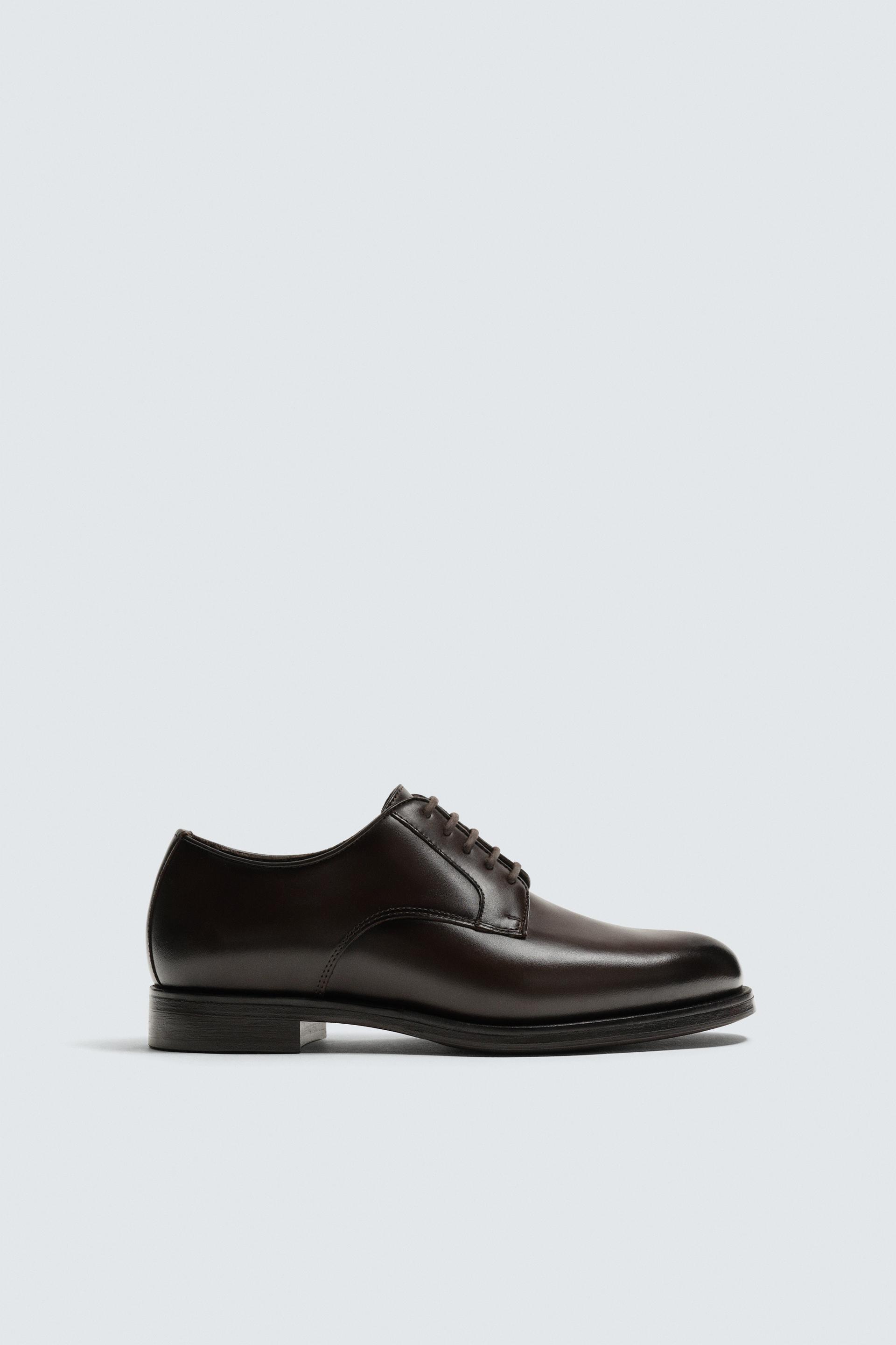 LEATHER DRESS SHOES by ZARA