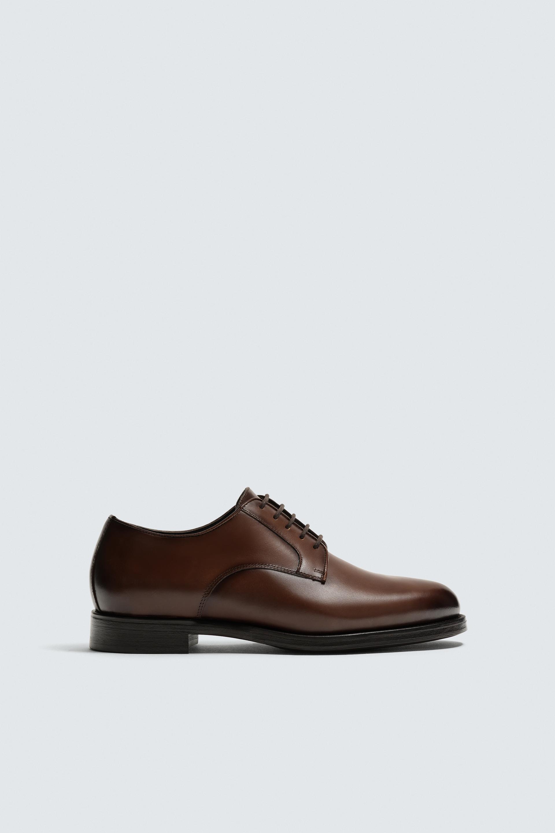 LEATHER DRESS SHOES by ZARA
