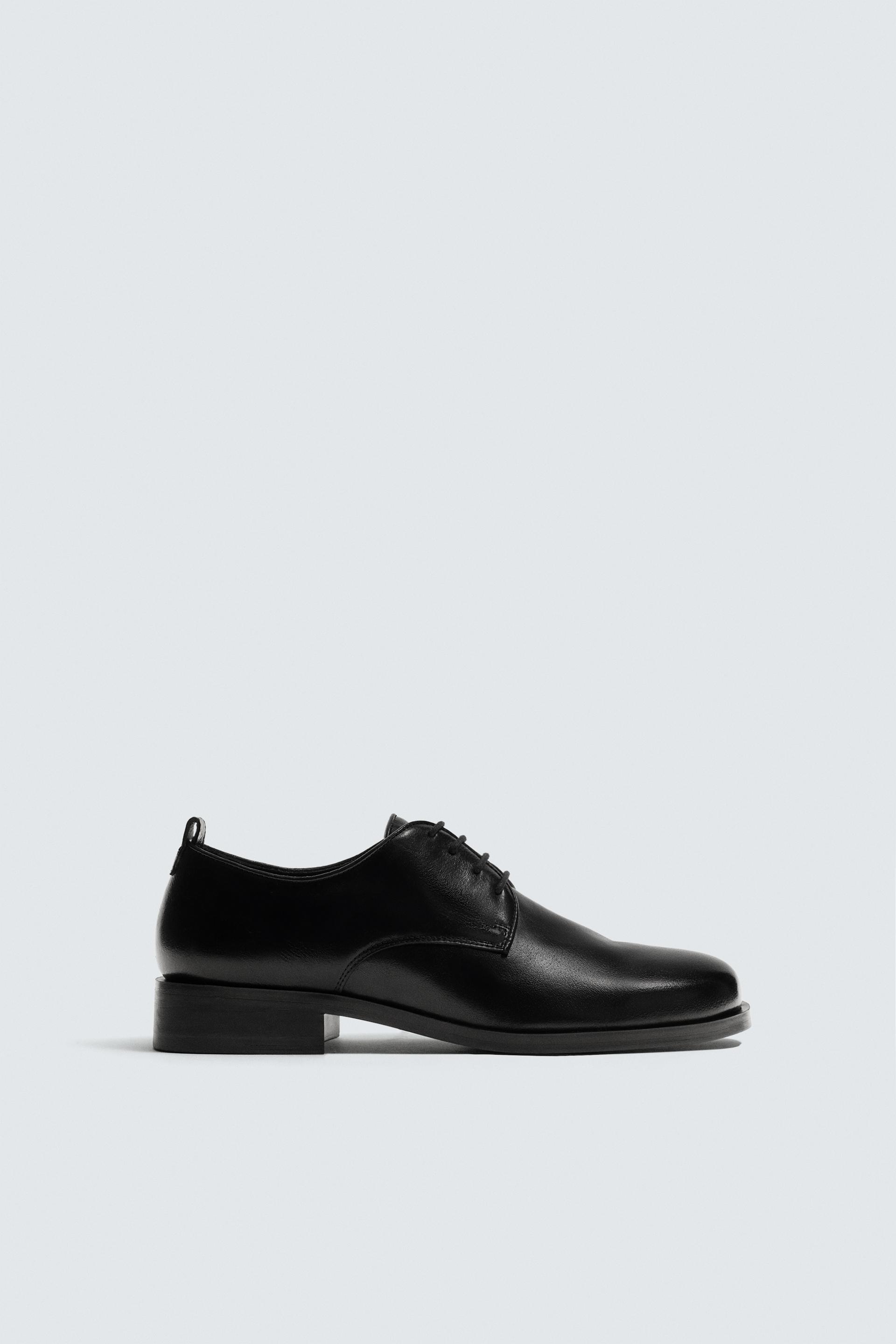 LEATHER DRESS SHOES by ZARA