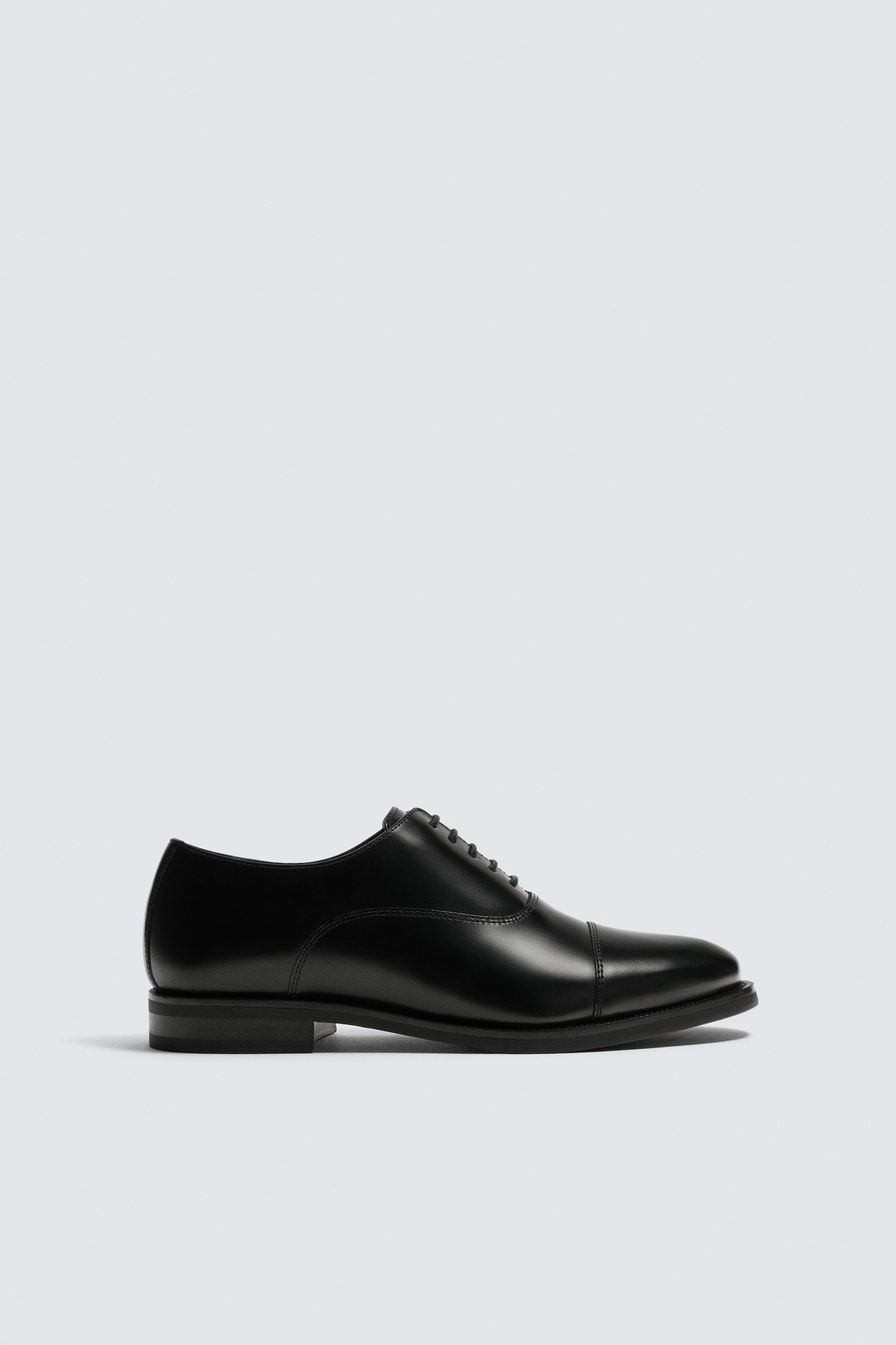 LEATHER DRESS SHOES by ZARA