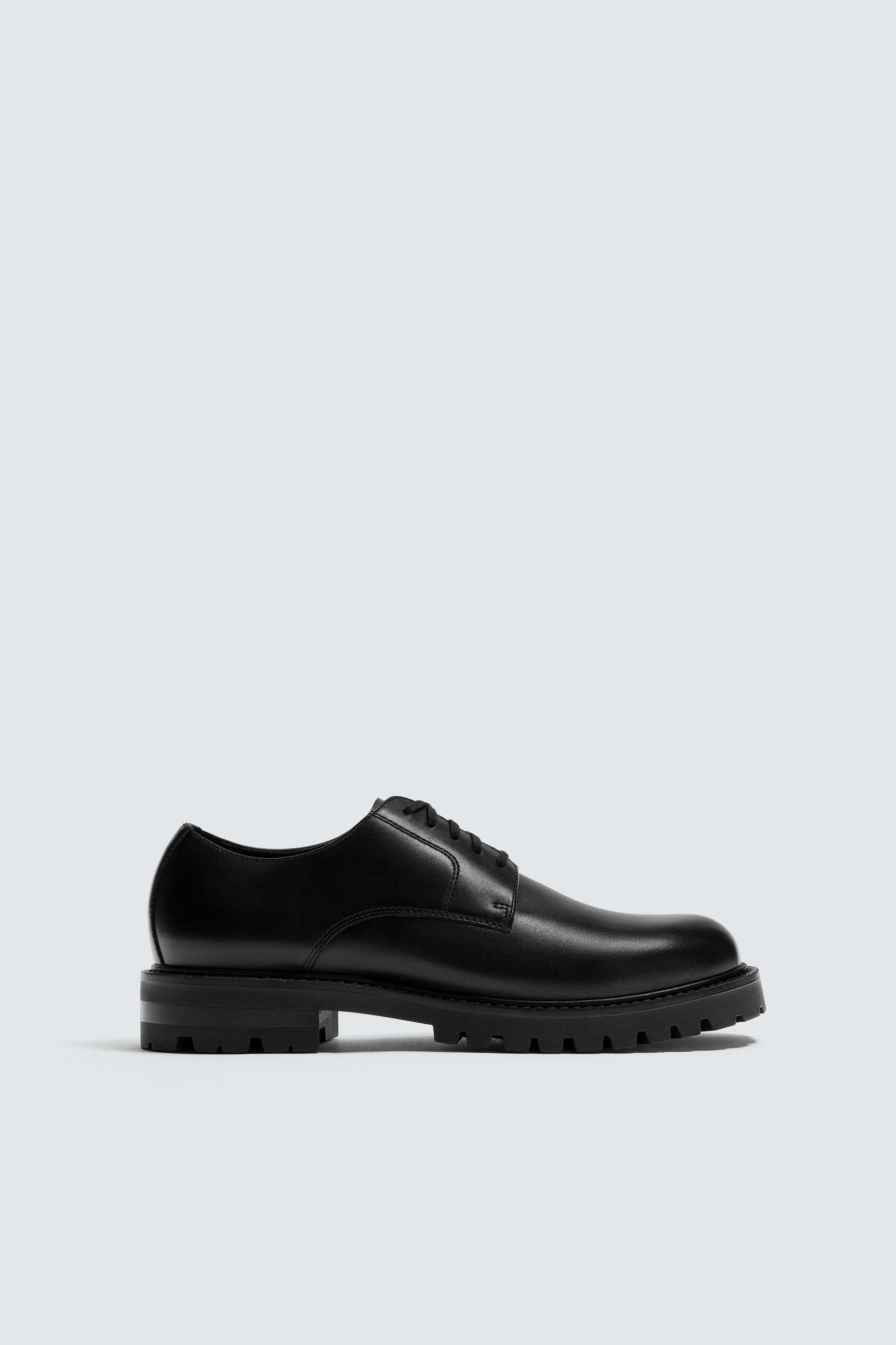 LEATHER DRESS SHOES by ZARA