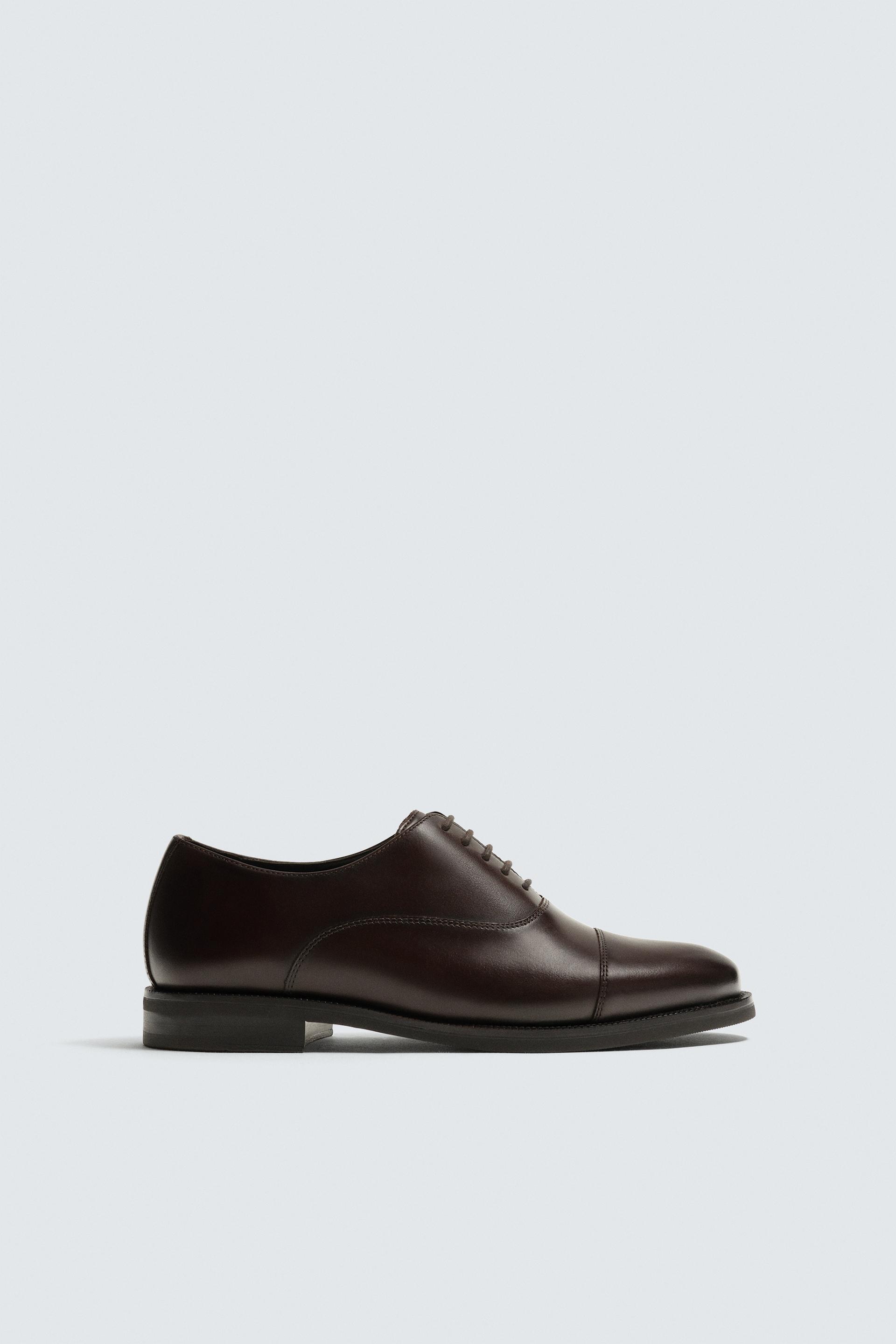 LEATHER DRESS SHOES by ZARA