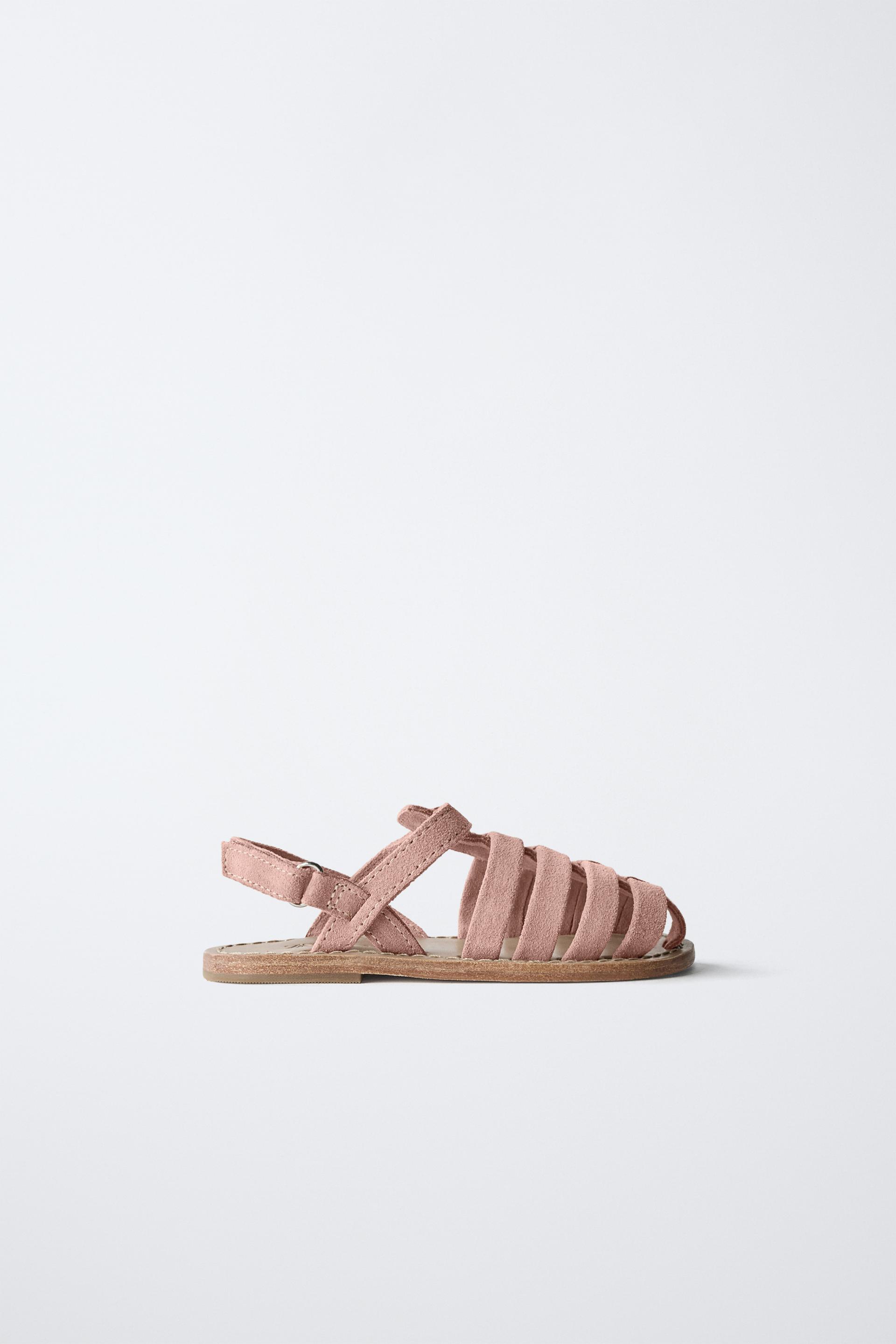 LEATHER FISHERMAN SANDALS by ZARA
