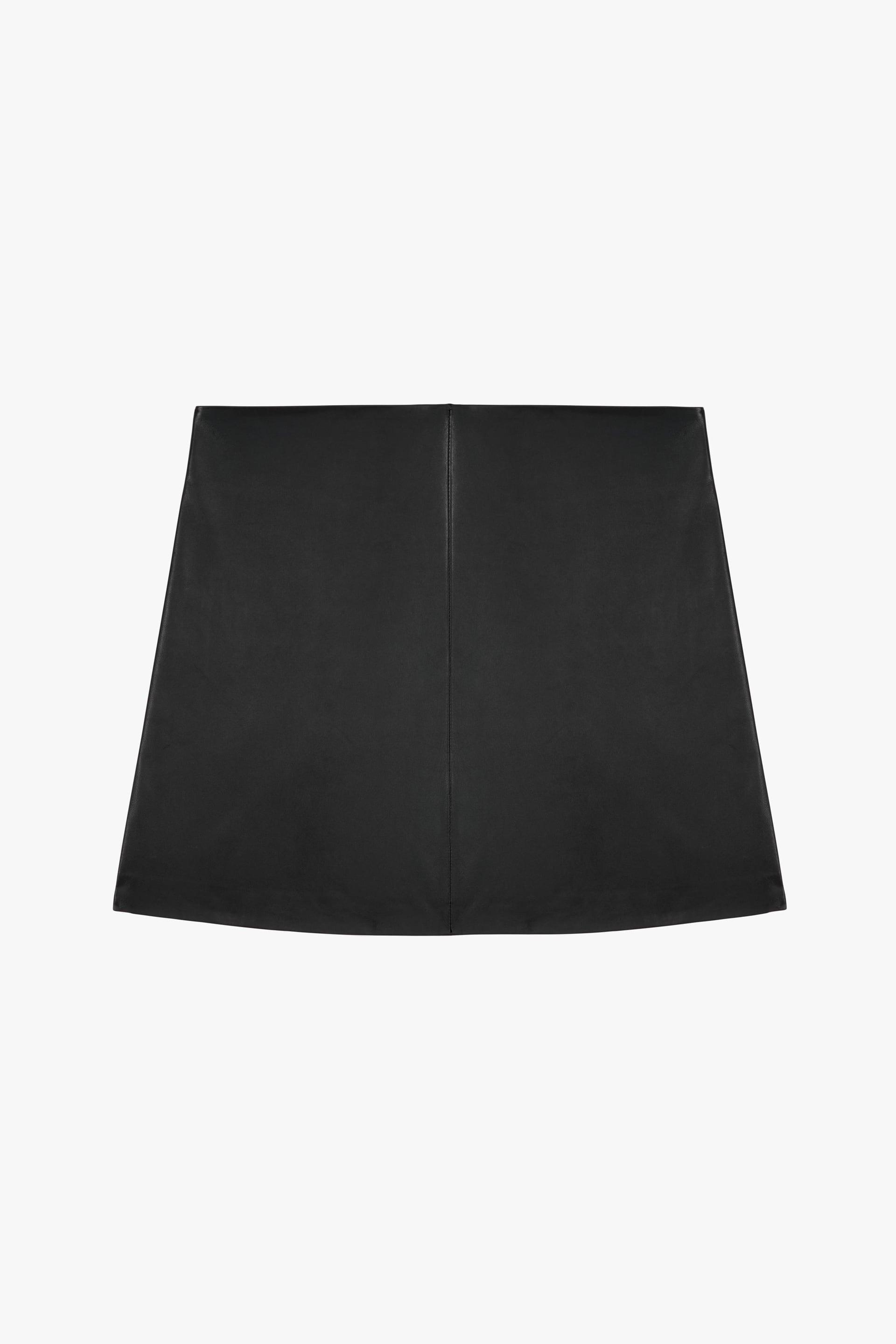 LEATHER MINI SKIRT X STEFANO PILATI by ZARA