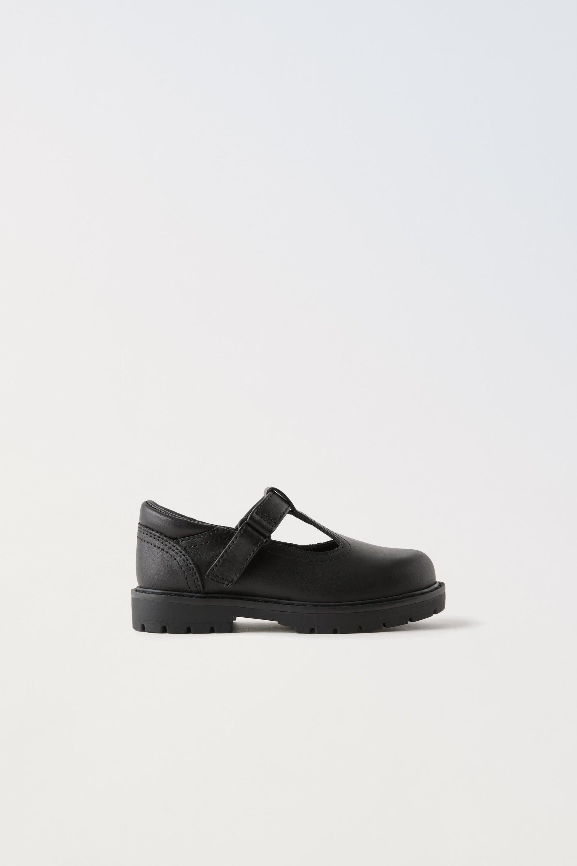 LEATHER OXFORD SHOES by ZARA