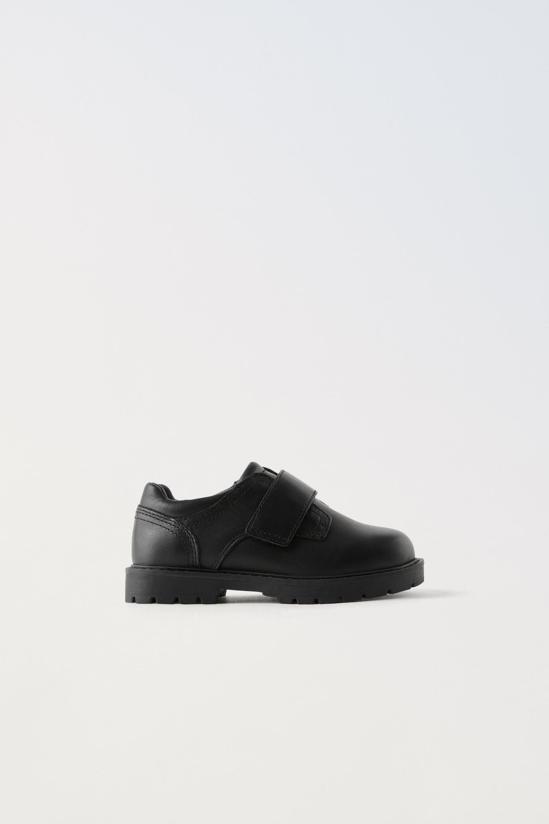 LEATHER OXFORD SHOES by ZARA