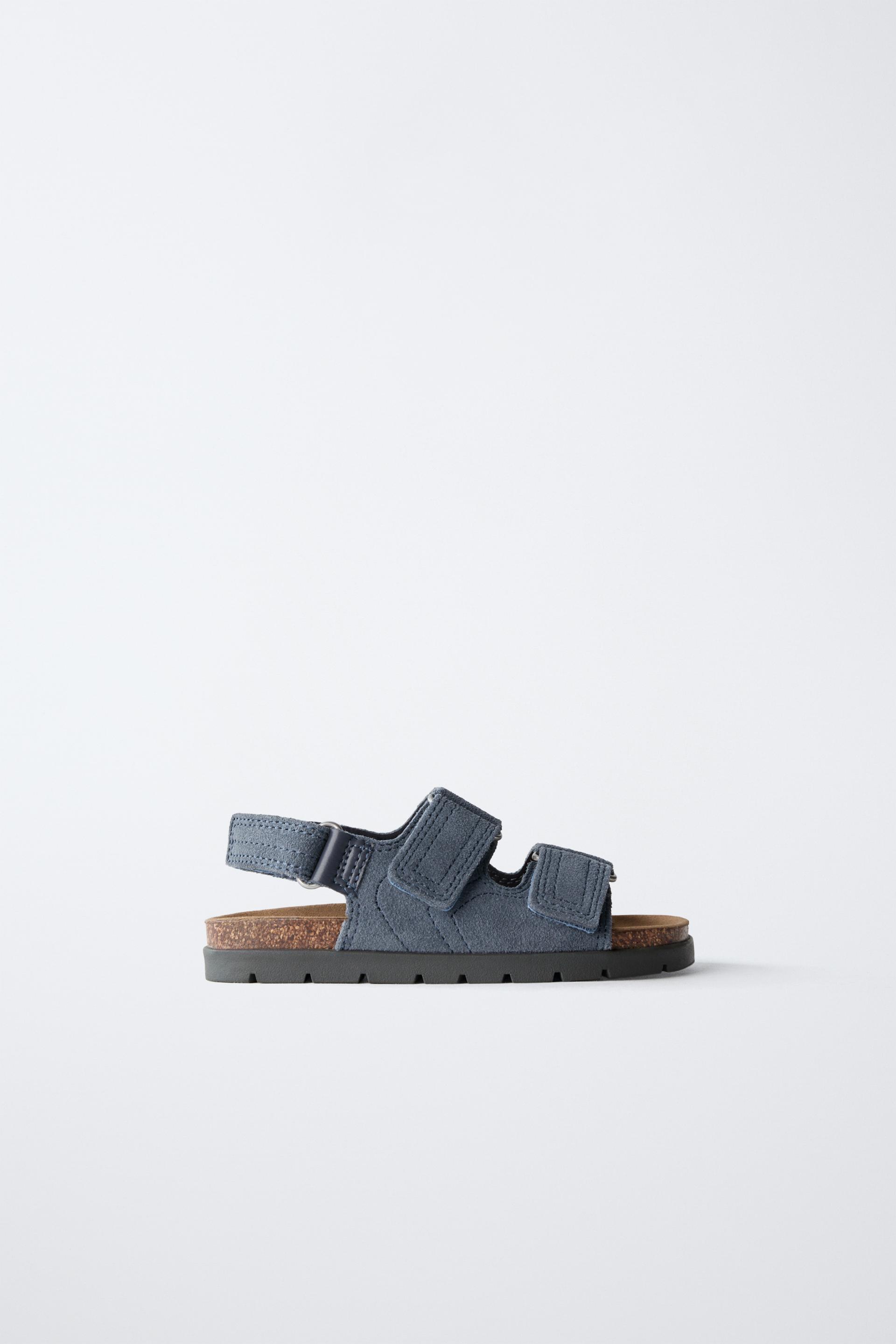 LEATHER SANDALS by ZARA