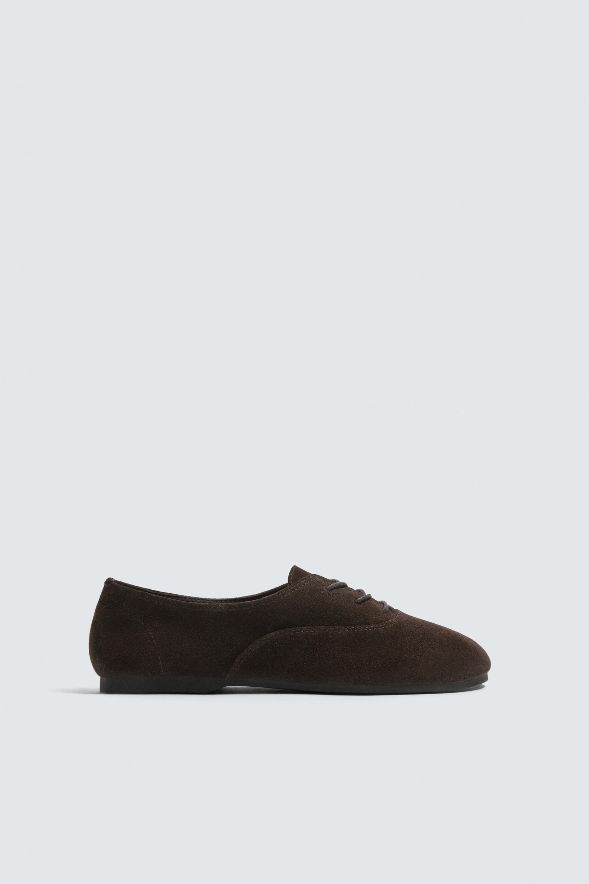 LEATHER SHOES WITH VIBRAM® SOLE AARON LEVINE X ZARA by ZARA