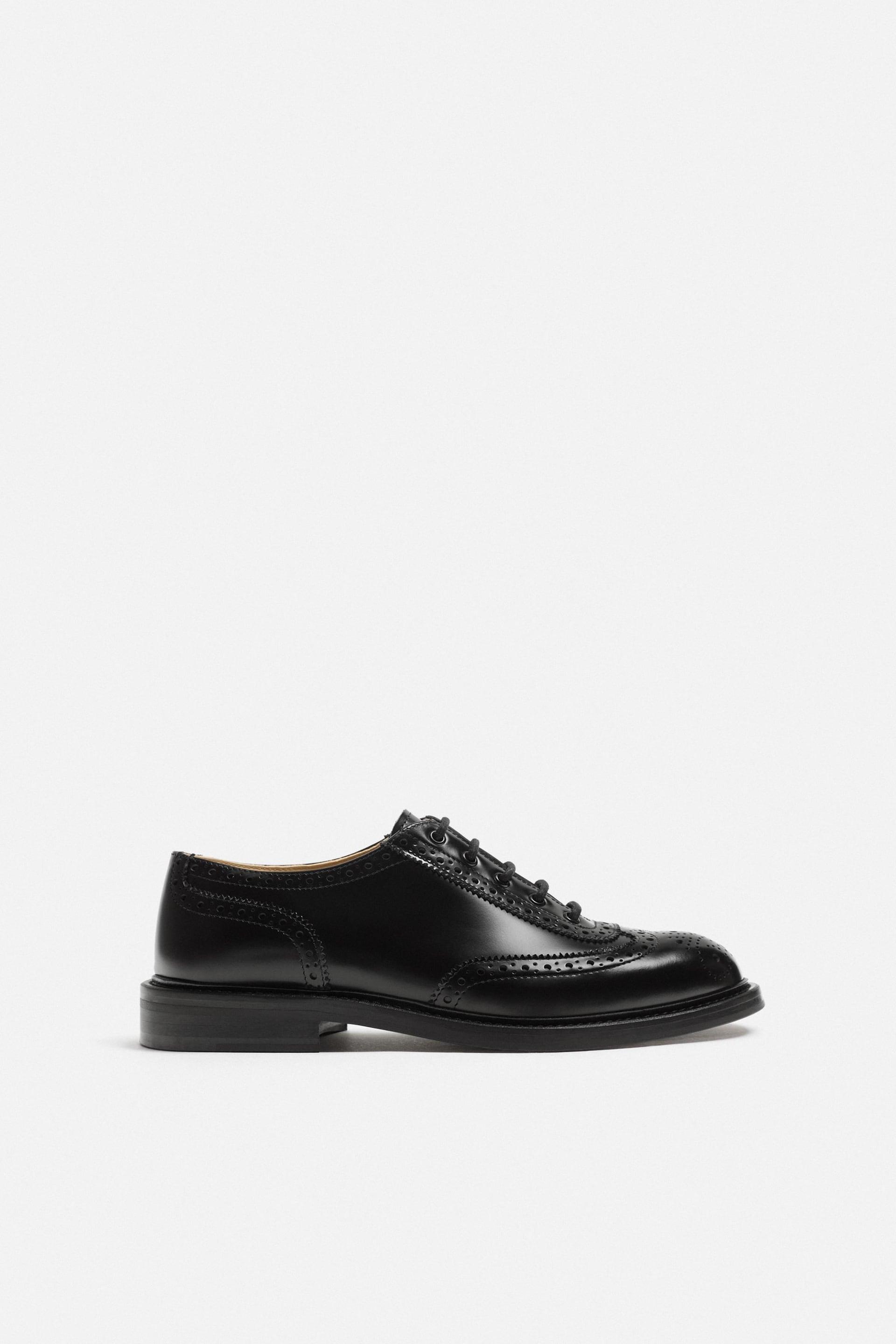 LEATHER SHOES X HARRY LAMBERT by ZARA | jellibeans