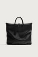 LEATHER SHOPPER BAG by ZARA