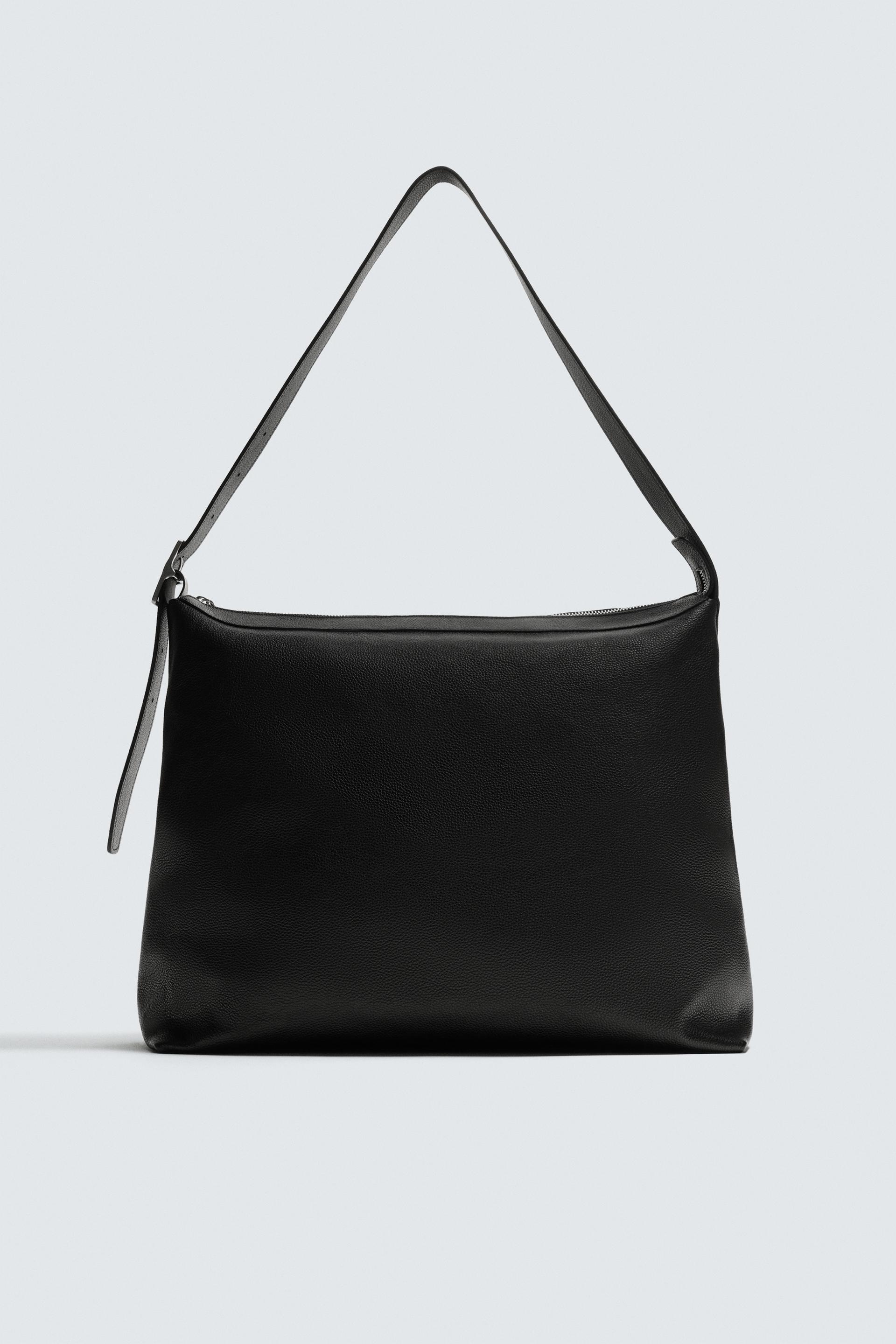 LEATHER SHOPPER by ZARA