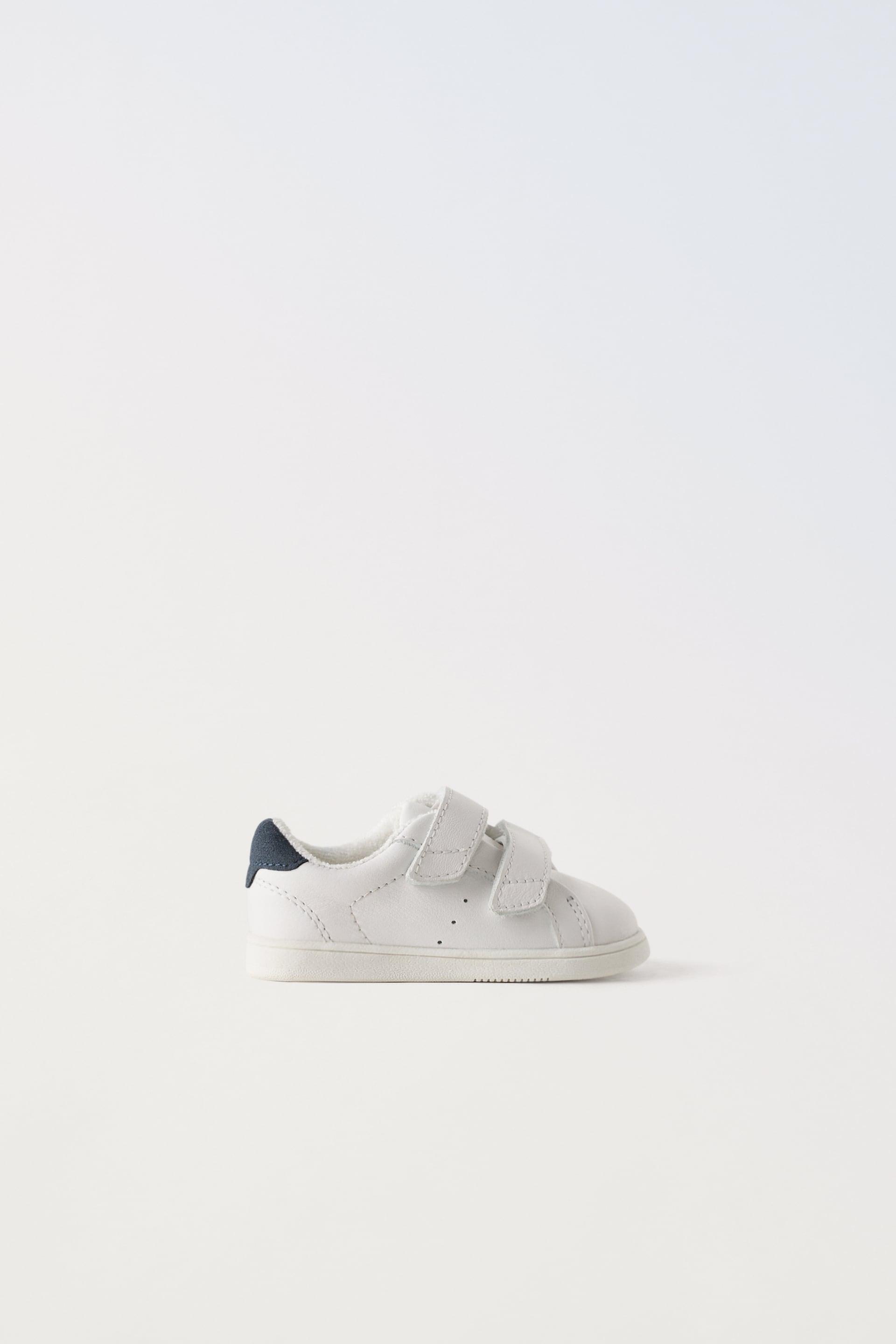 LEATHER SNEAKERS by ZARA