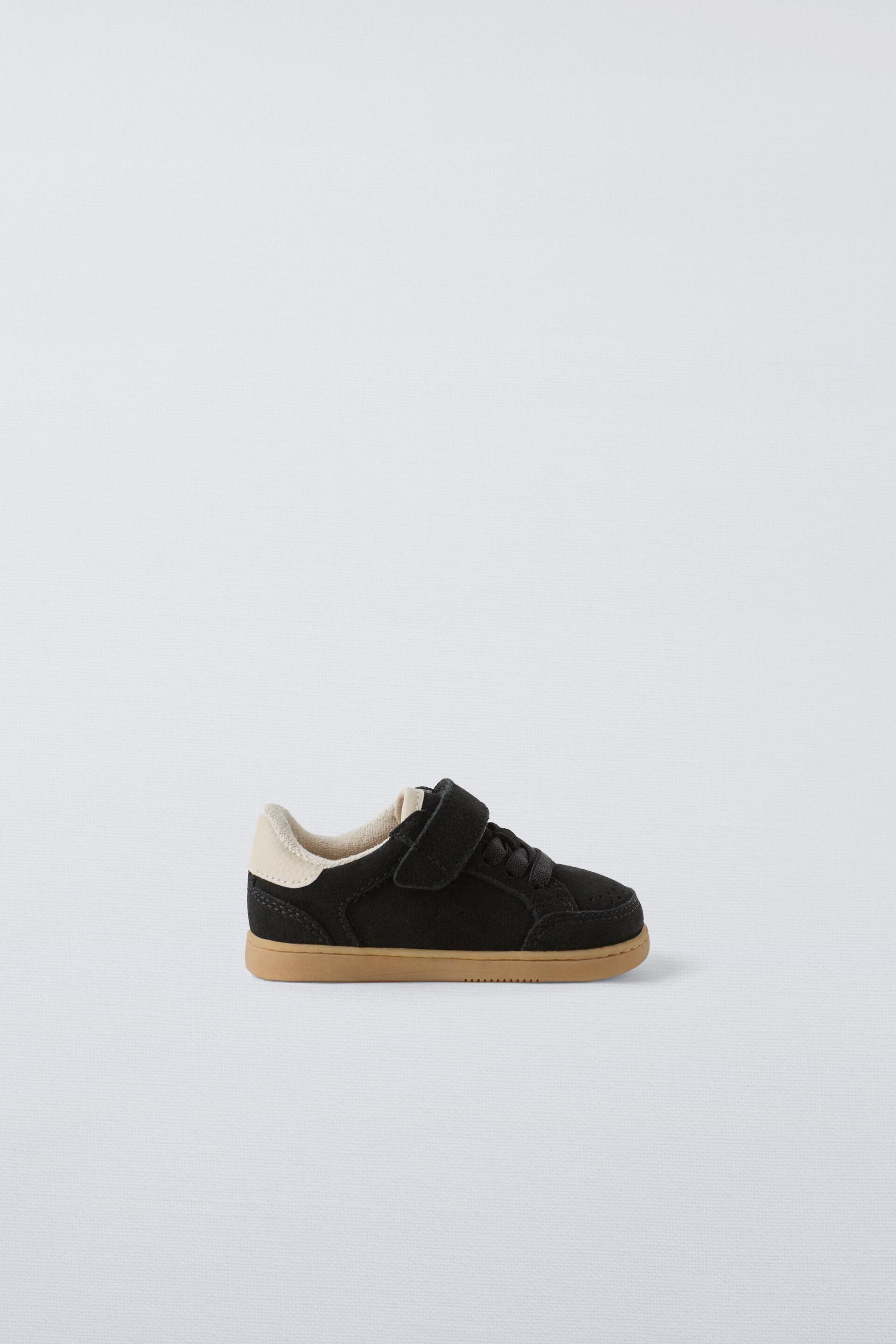 LEATHER SNEAKERS by ZARA