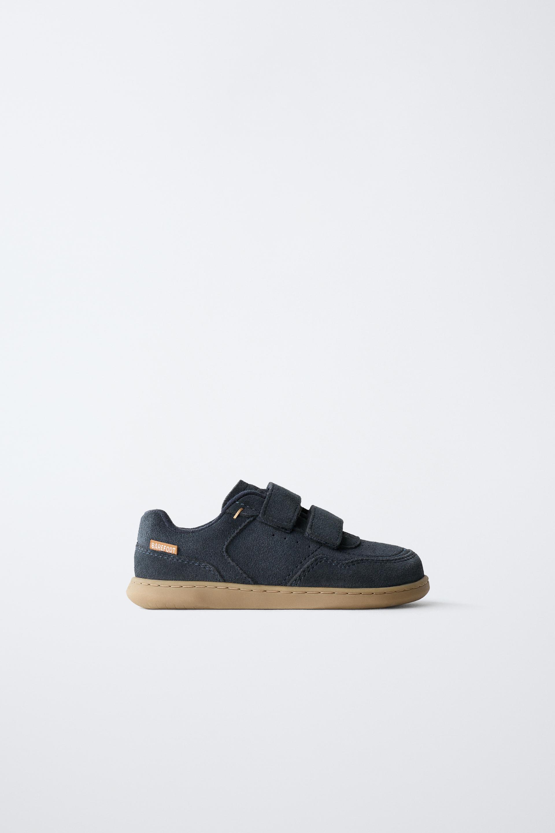 LEATHER STRAP BAREFOOT SNEAKER by ZARA