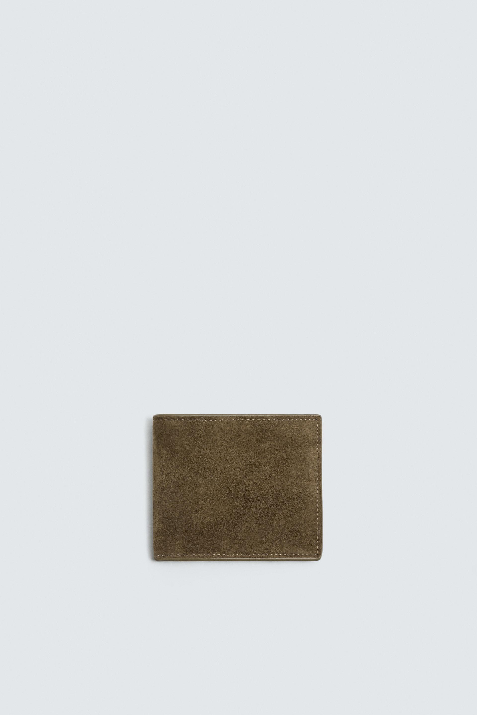 LEATHER WALLET by ZARA