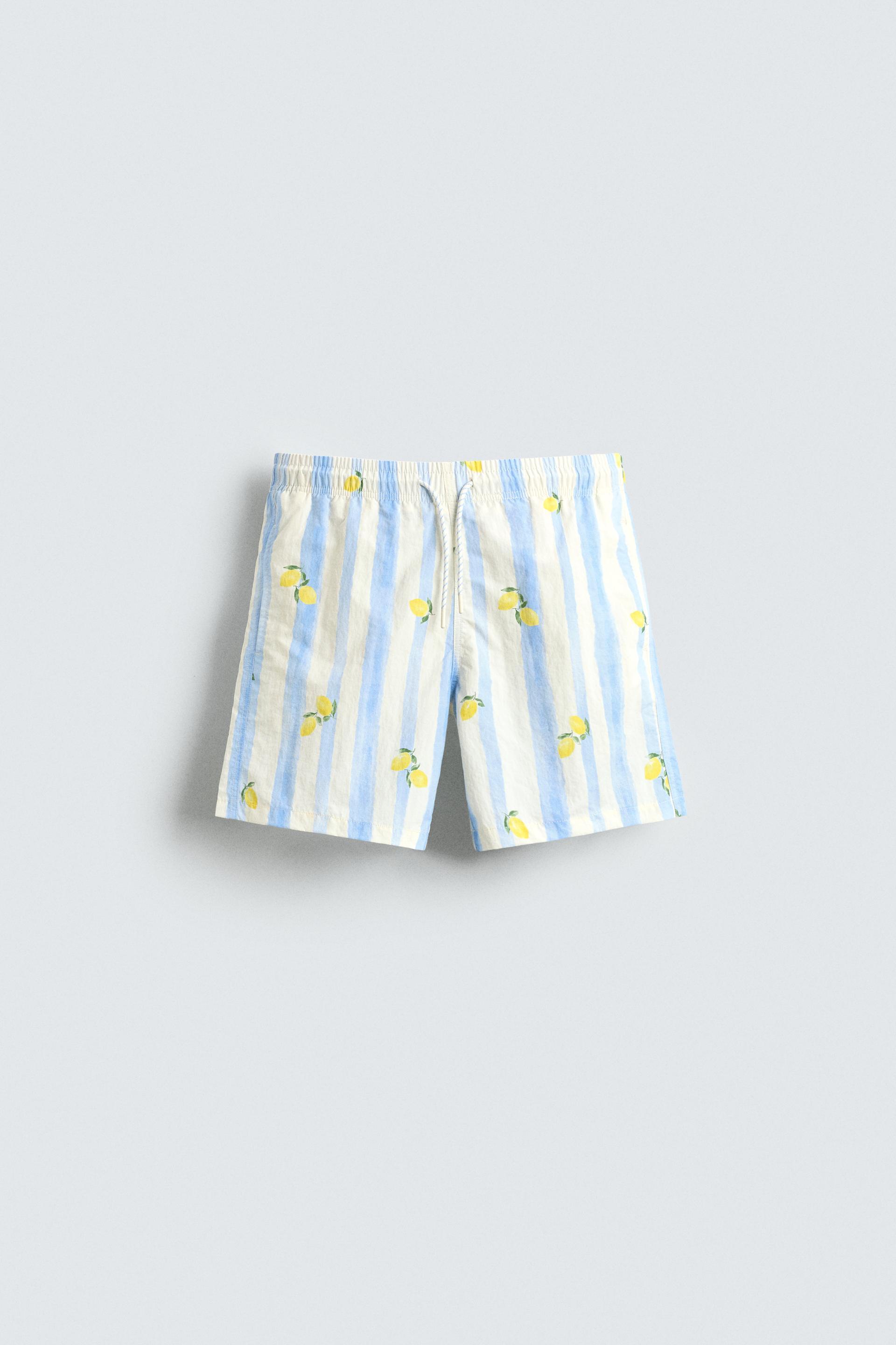 LEMON PRINT SWIMSUIT by ZARA
