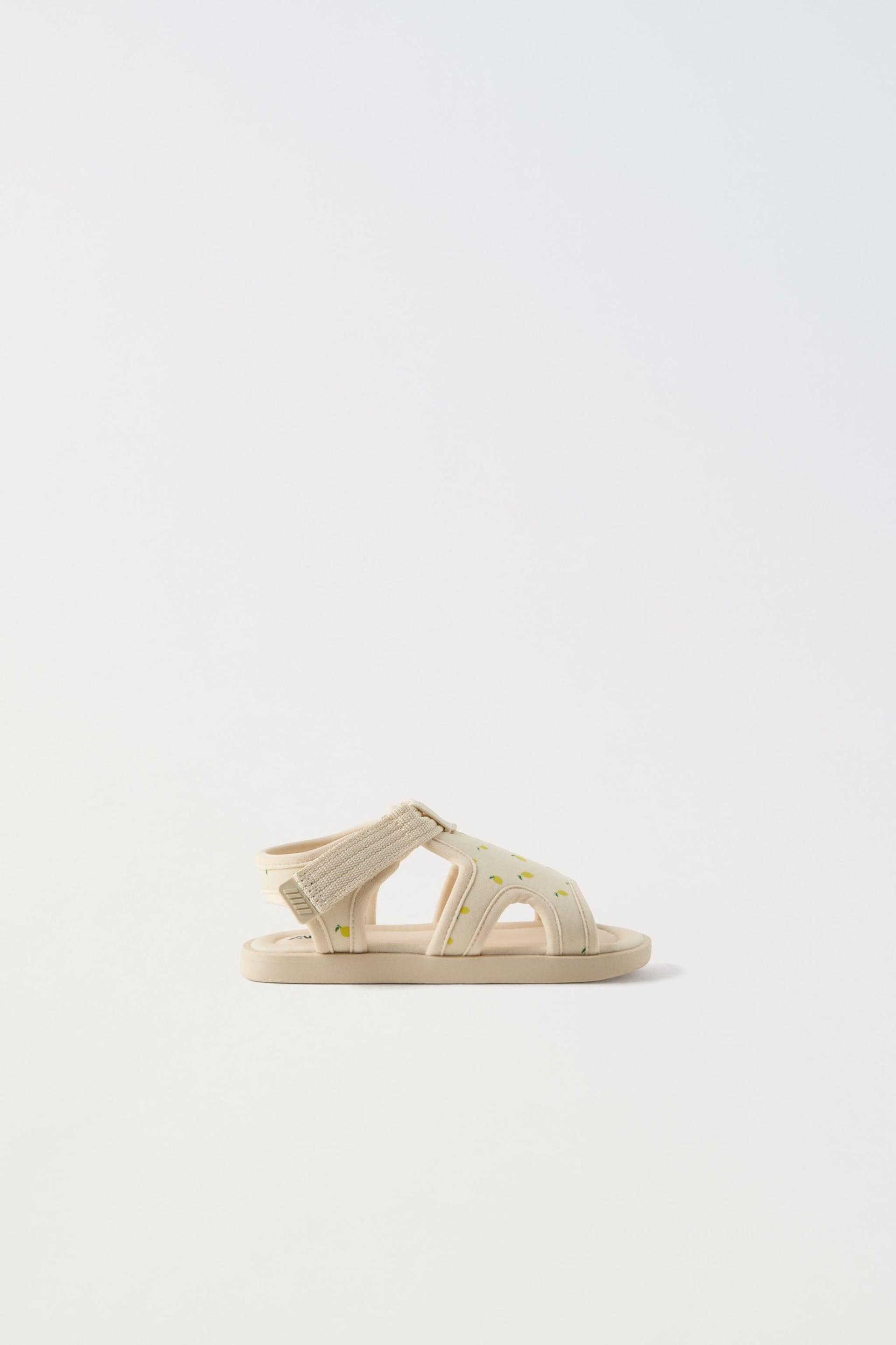 LEMON SANDALS by ZARA