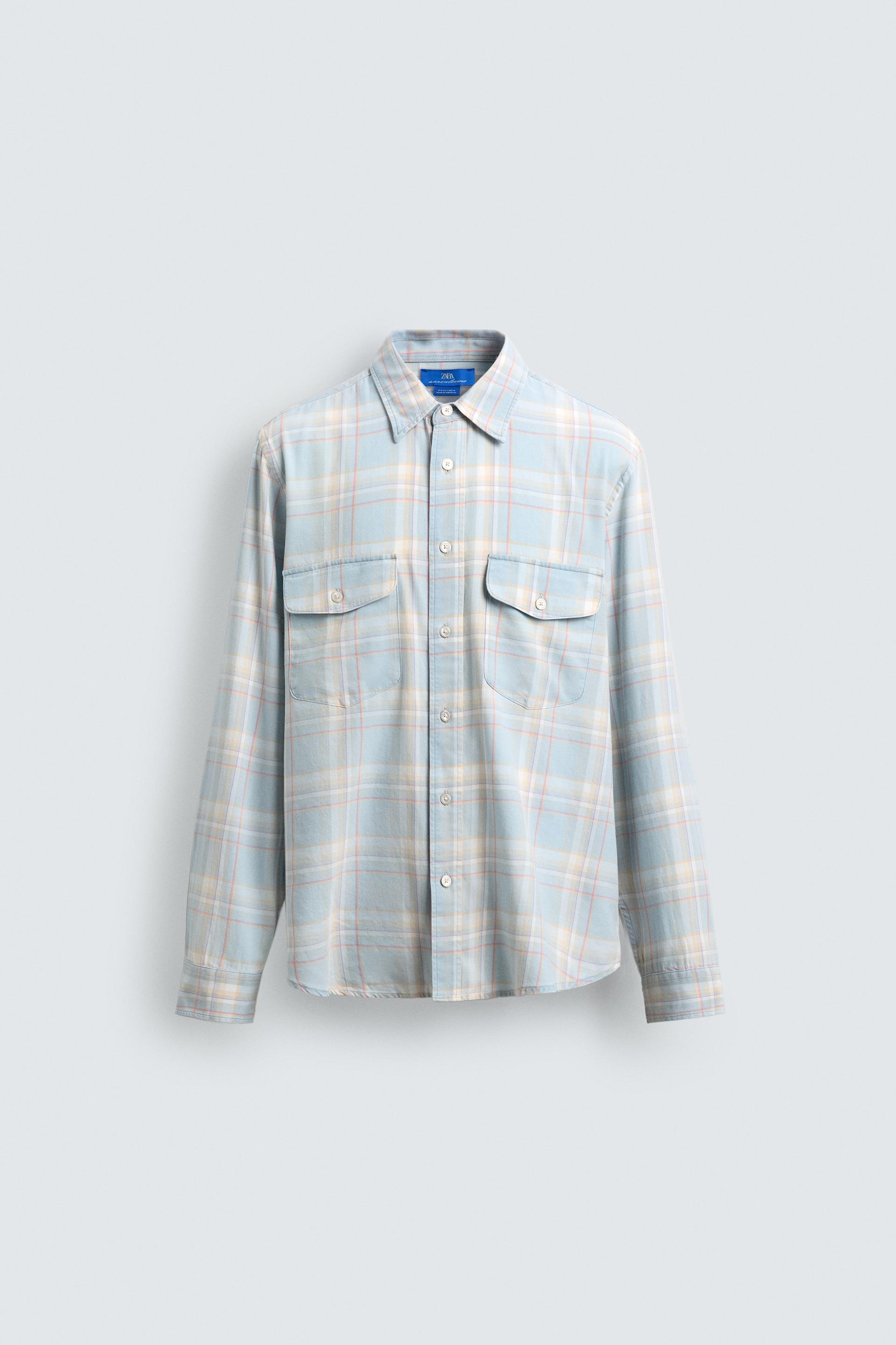 LIGHTWEIGHT DENIM SHIRT AARON LEVINE X ZARA by ZARA